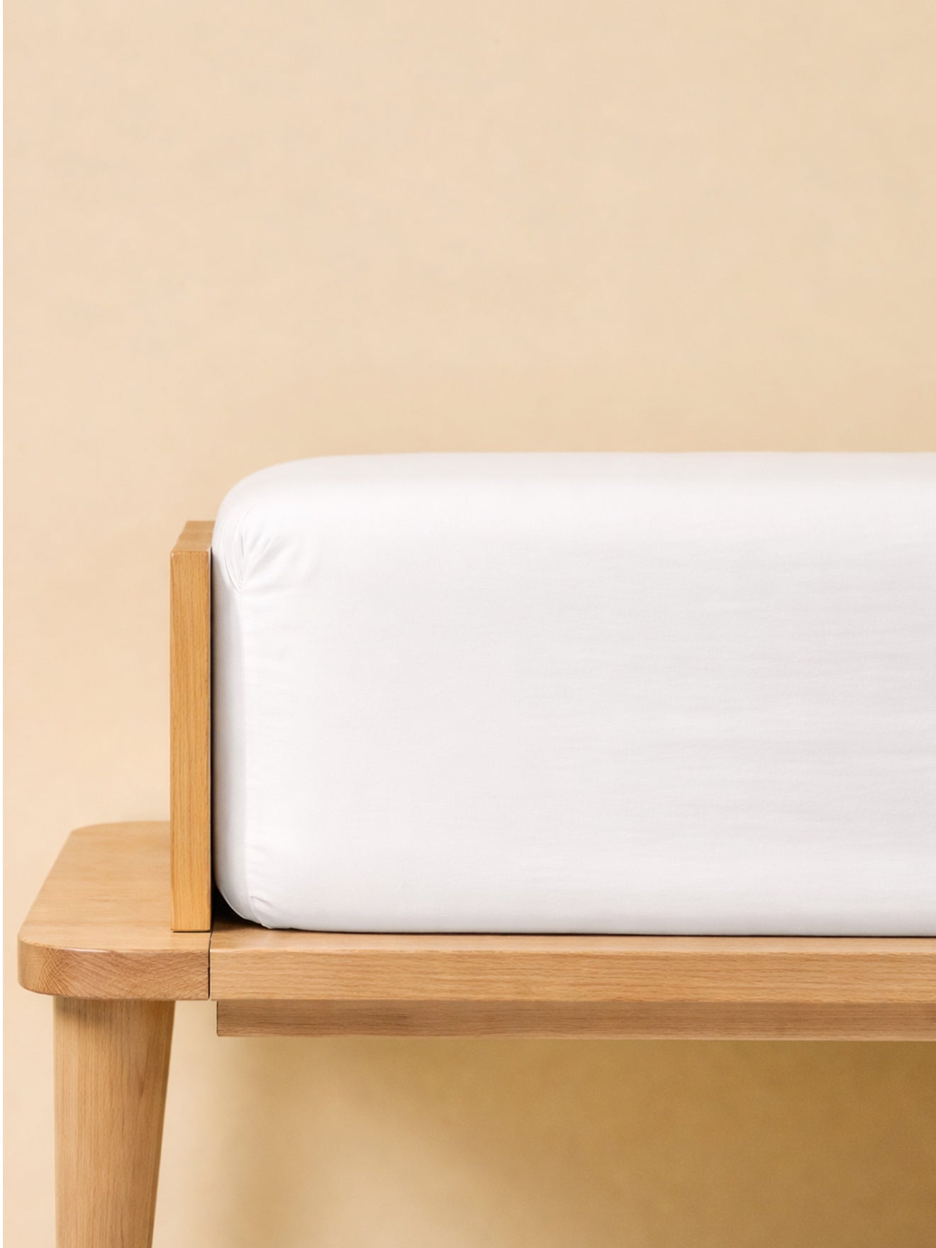 Drap-housse percale de coton "Aglaé"