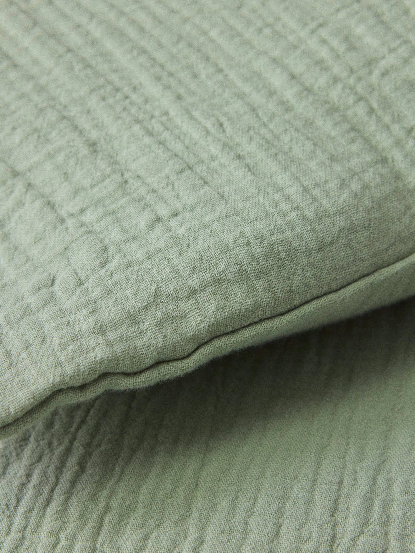 Housse de couette gaze de coton "Gaufrée"