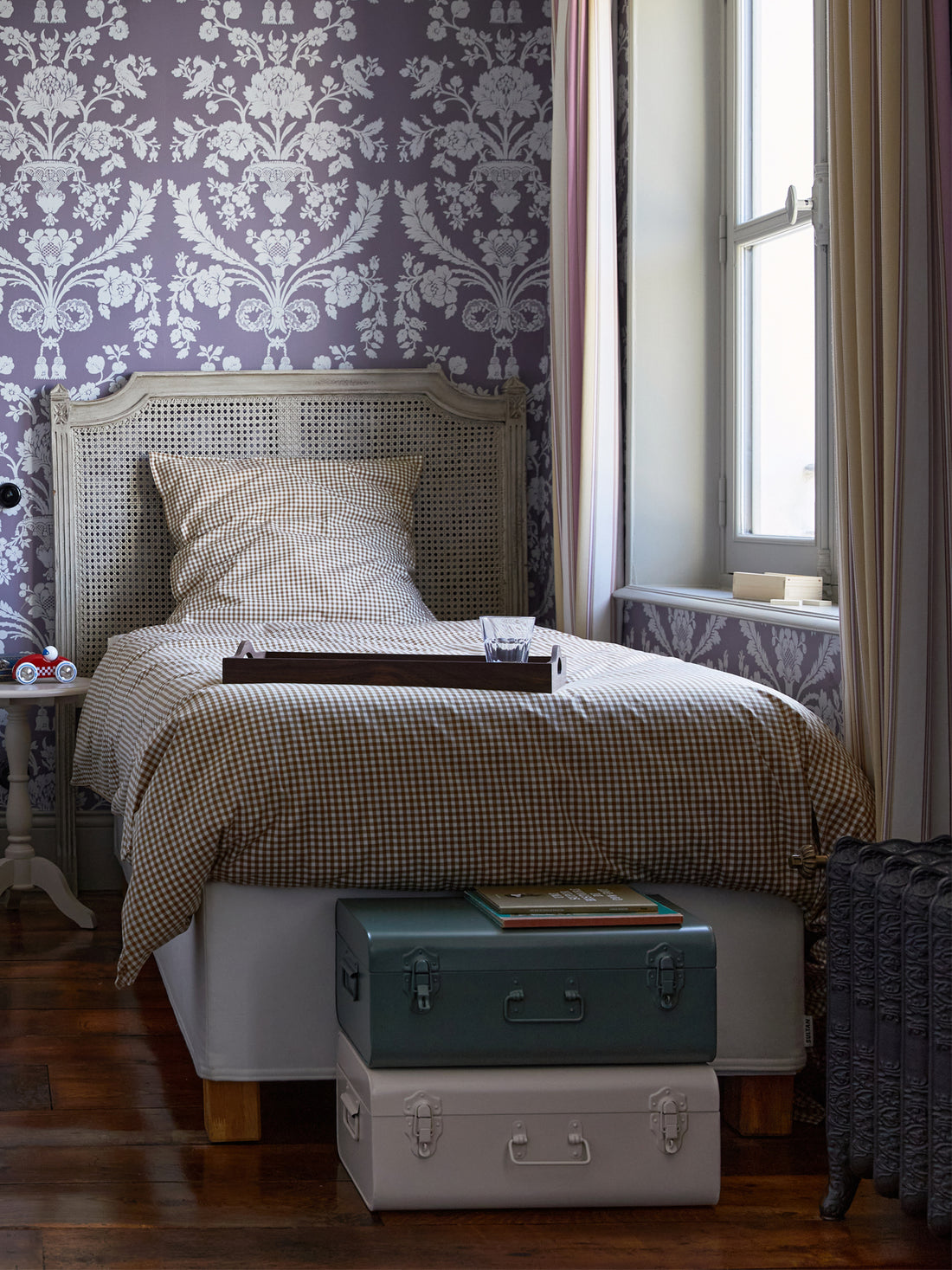 Housse de couette percale de coton "Vichy" - Cyrillus FR