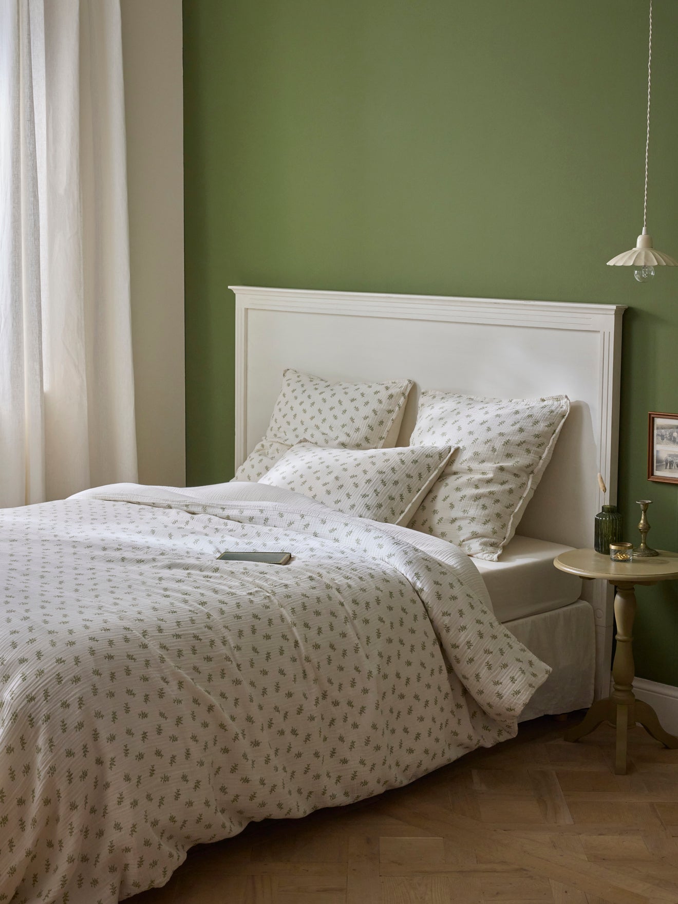 Housse de couette gaze de coton "Brindilles"