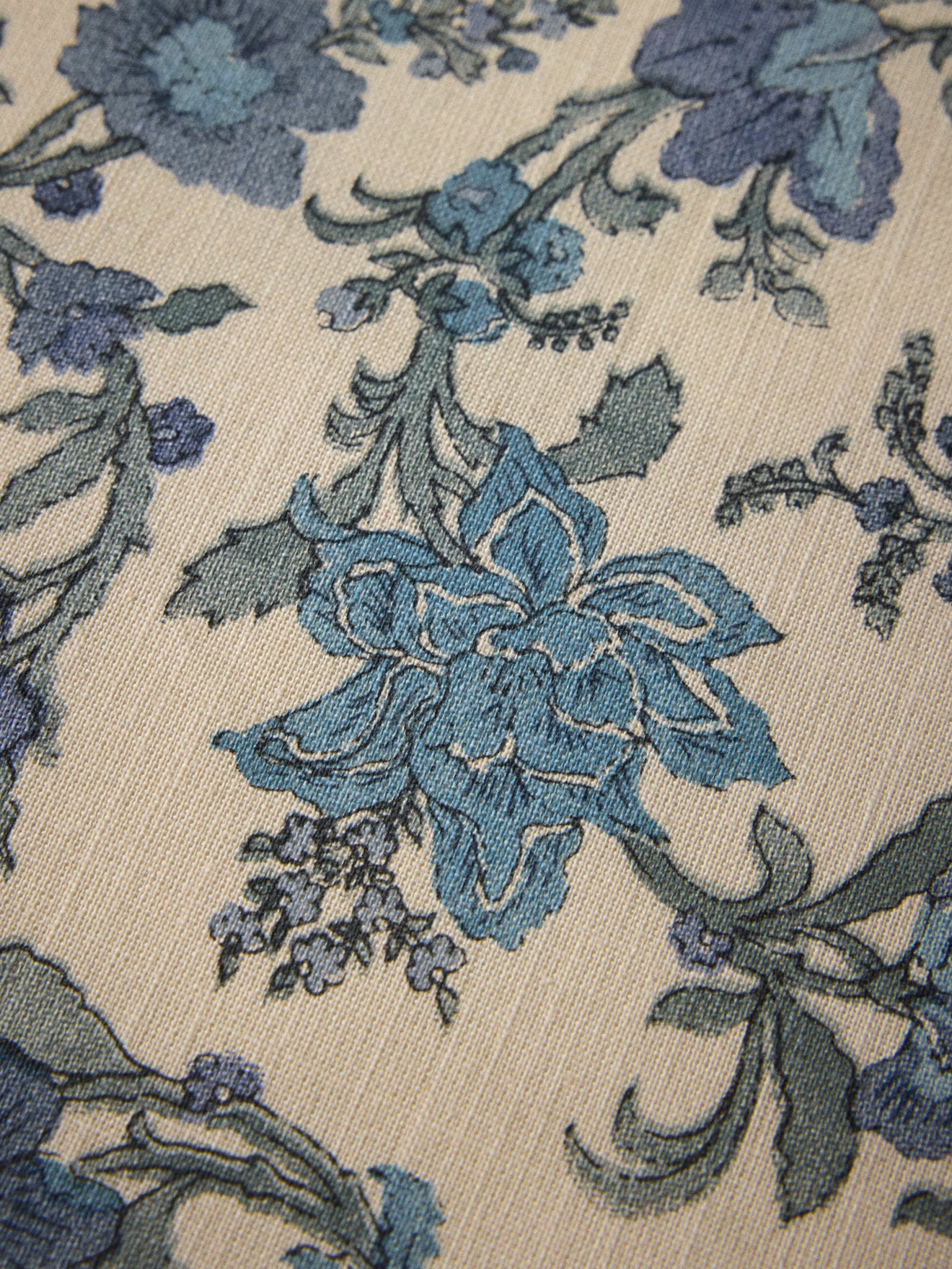 Housse de couette coton aspect lin "Aurore"