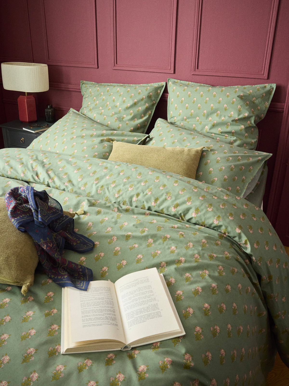 Housse de couette percale de coton "Antoinette"