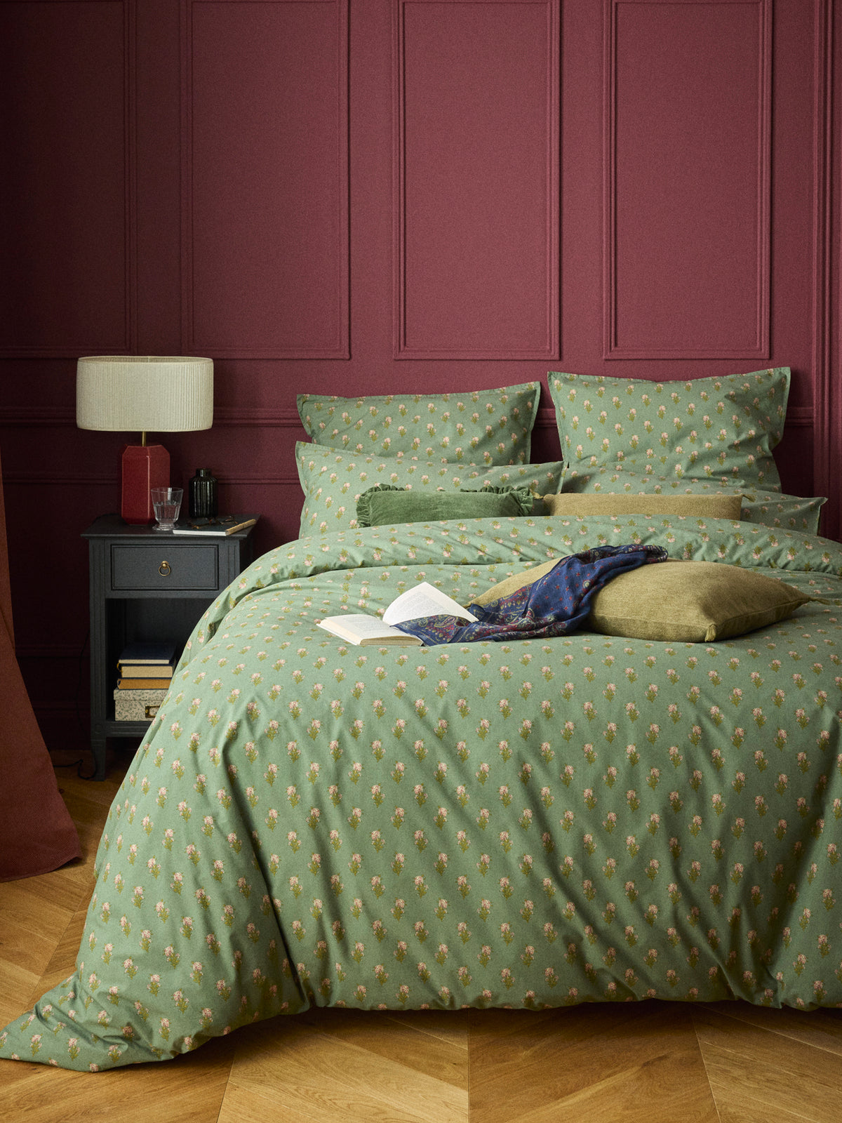 Housse de couette percale de coton "Antoinette"