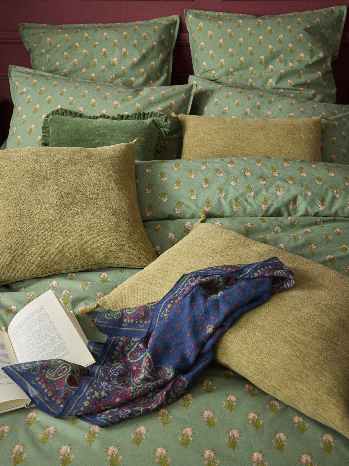 Housse de couette percale de coton "Antoinette"