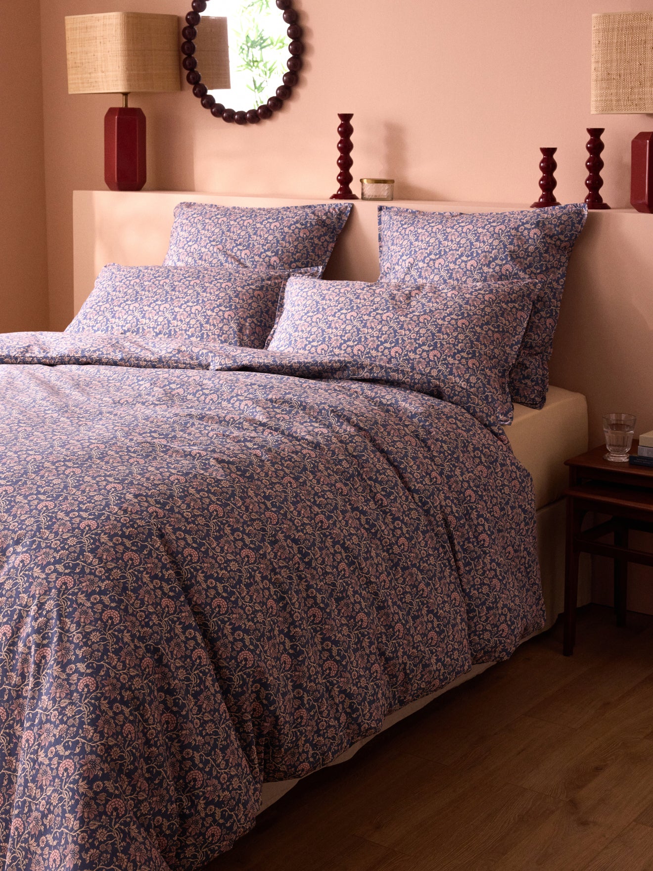 Housse de couette percale de coton "Abélie"