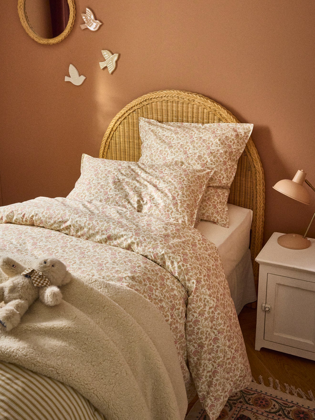 Housse de couette percale de coton "Agathe"