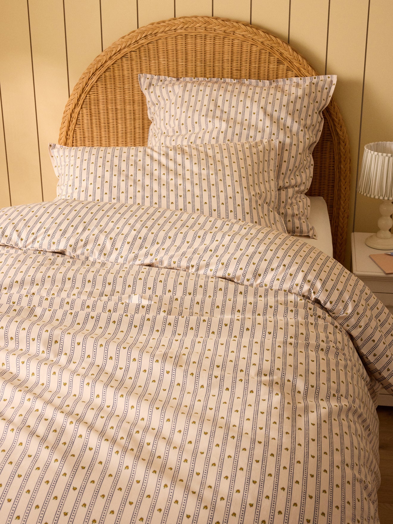 Housse de couette percale de coton "Avril"