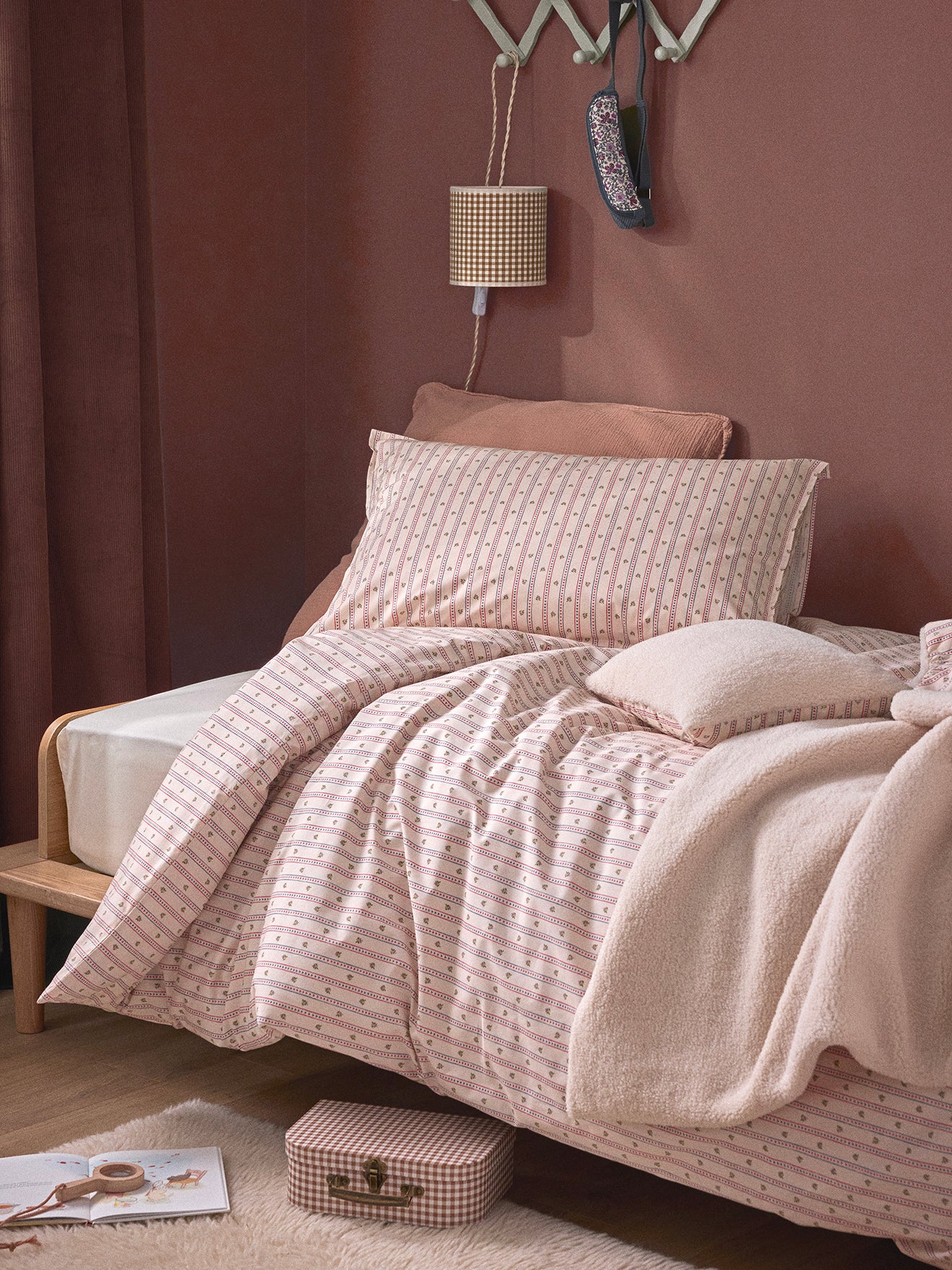 Housse de couette percale de coton "Avril"