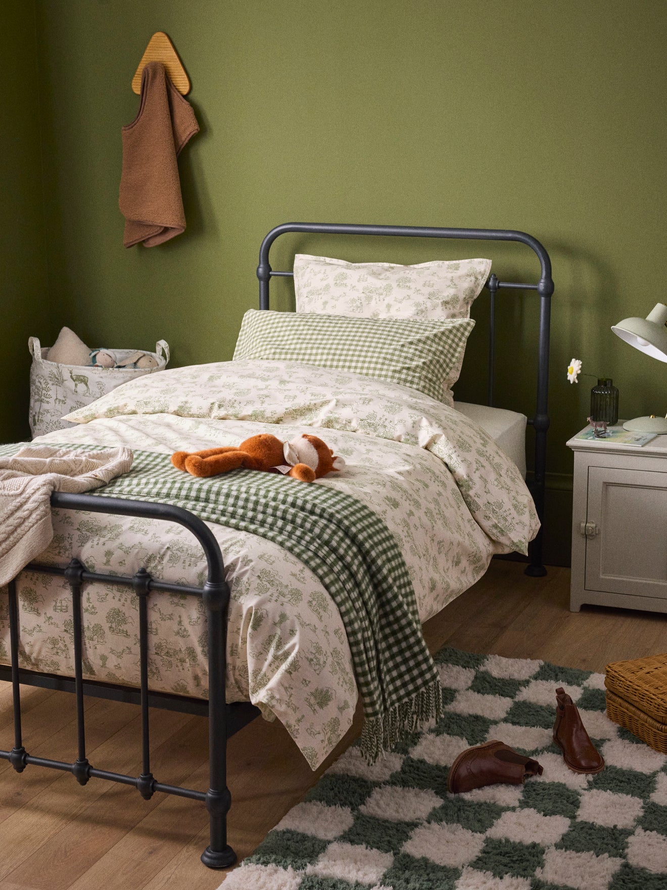 Housse de couette percale de coton "Aloïs"