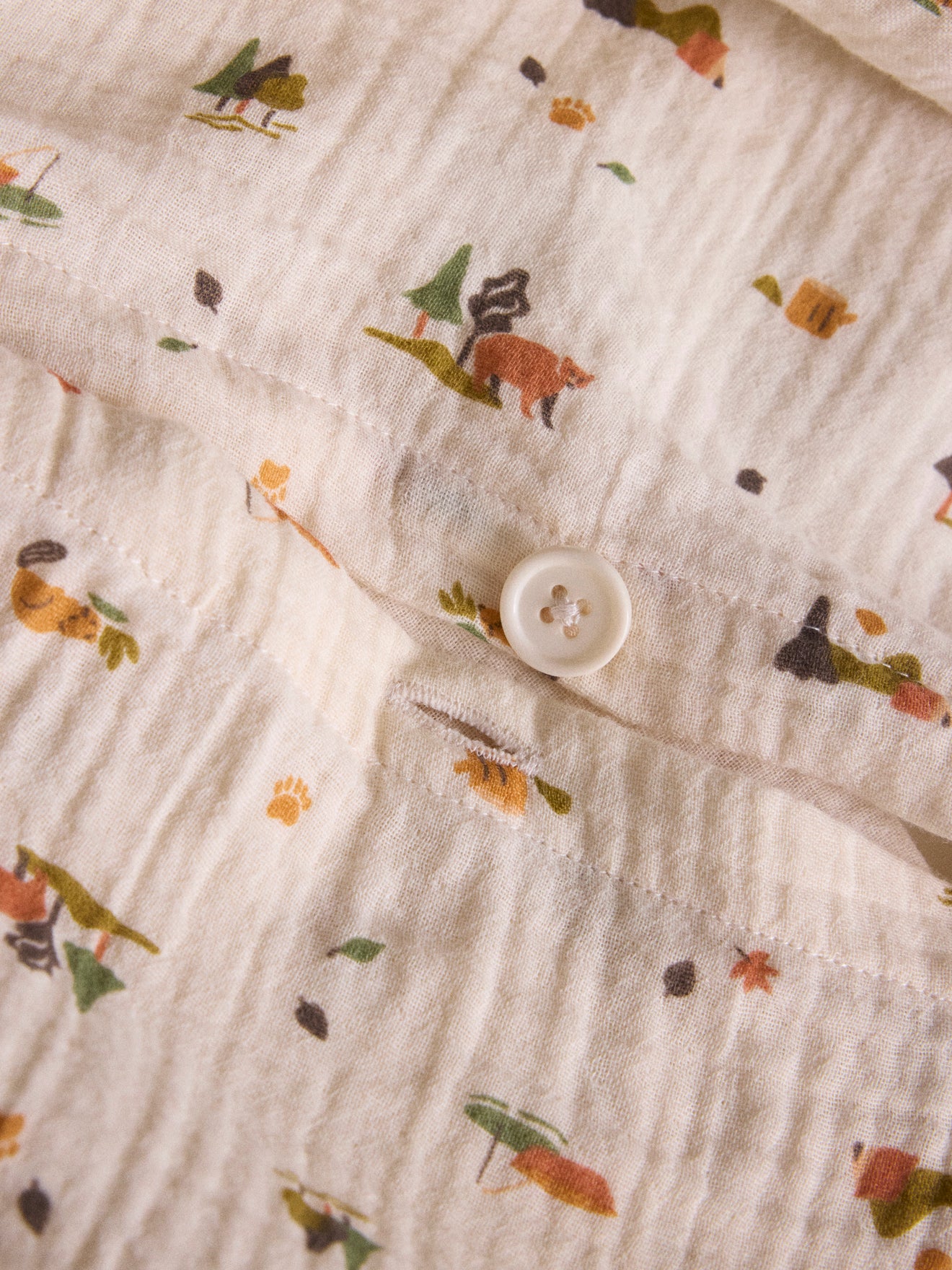 Housse de couette gaze de coton Arthur