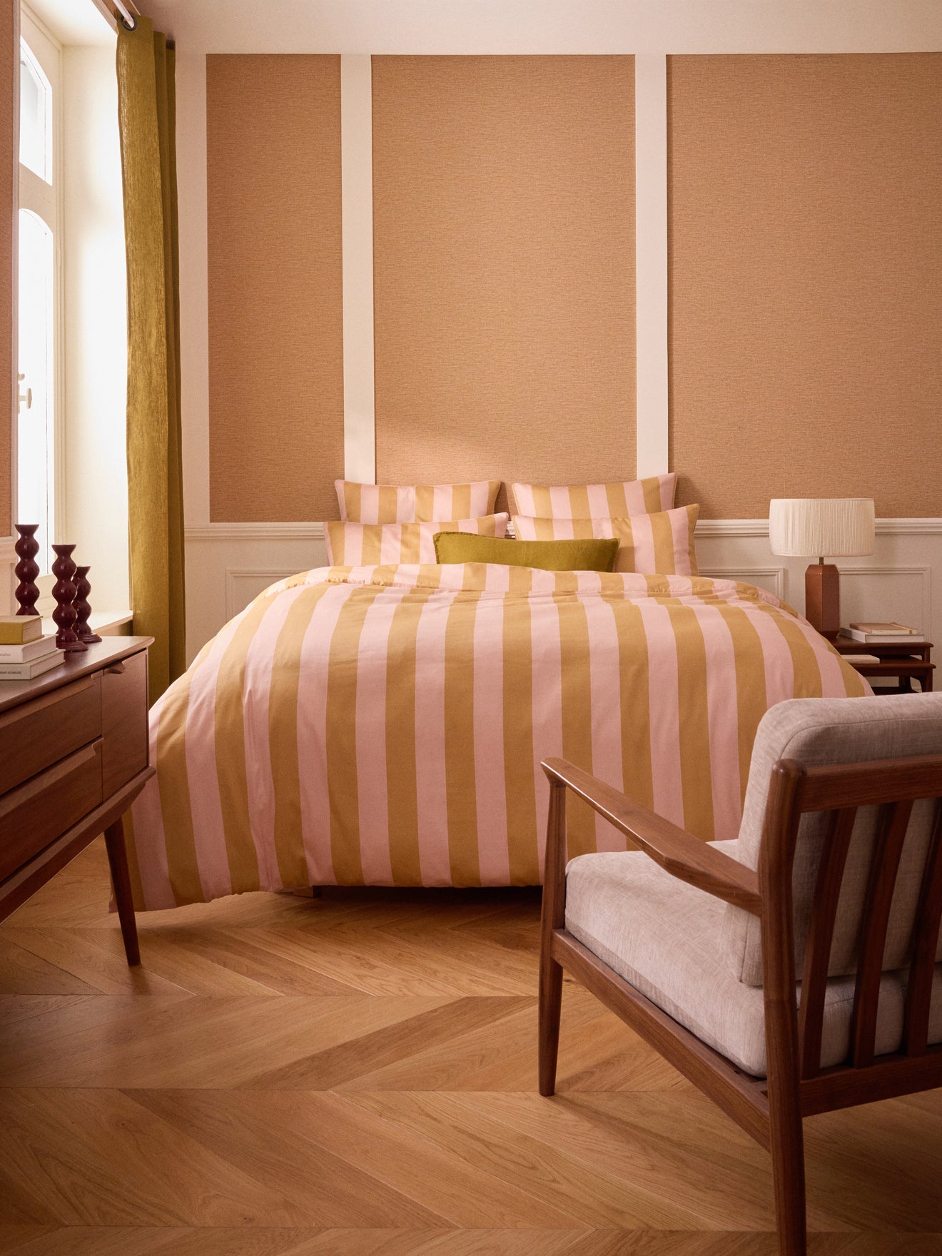 Housse de couette satin de coton "Maxine"