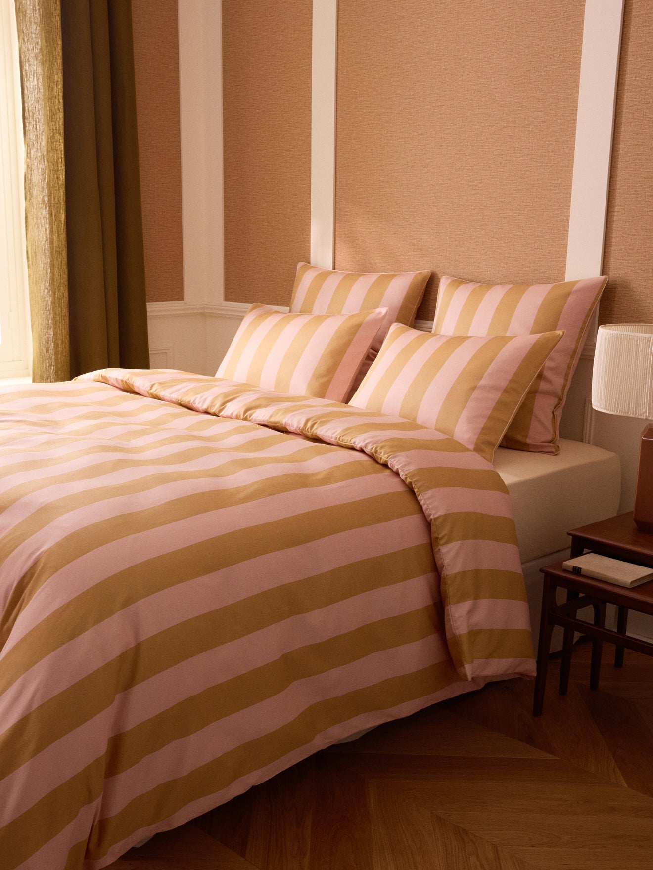 Housse de couette satin de coton "Maxine"