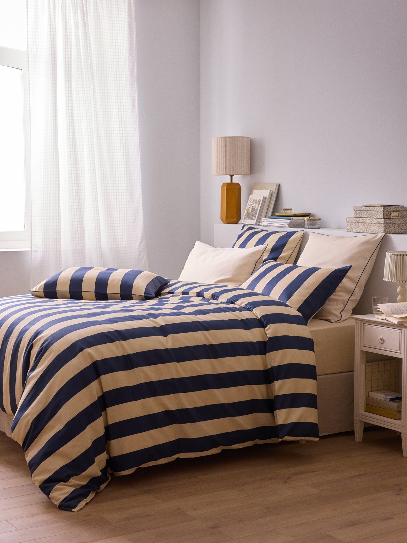 Housse de couette satin de coton "Maxine"