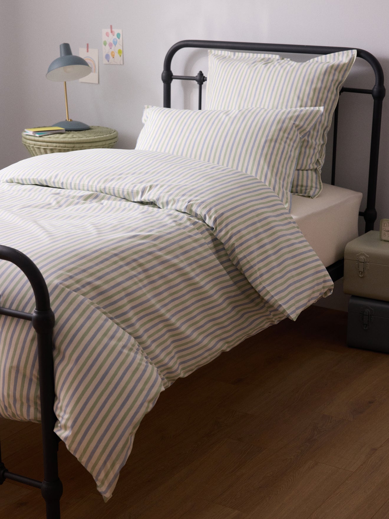 Housse de couette percale de coton "Marcelle"