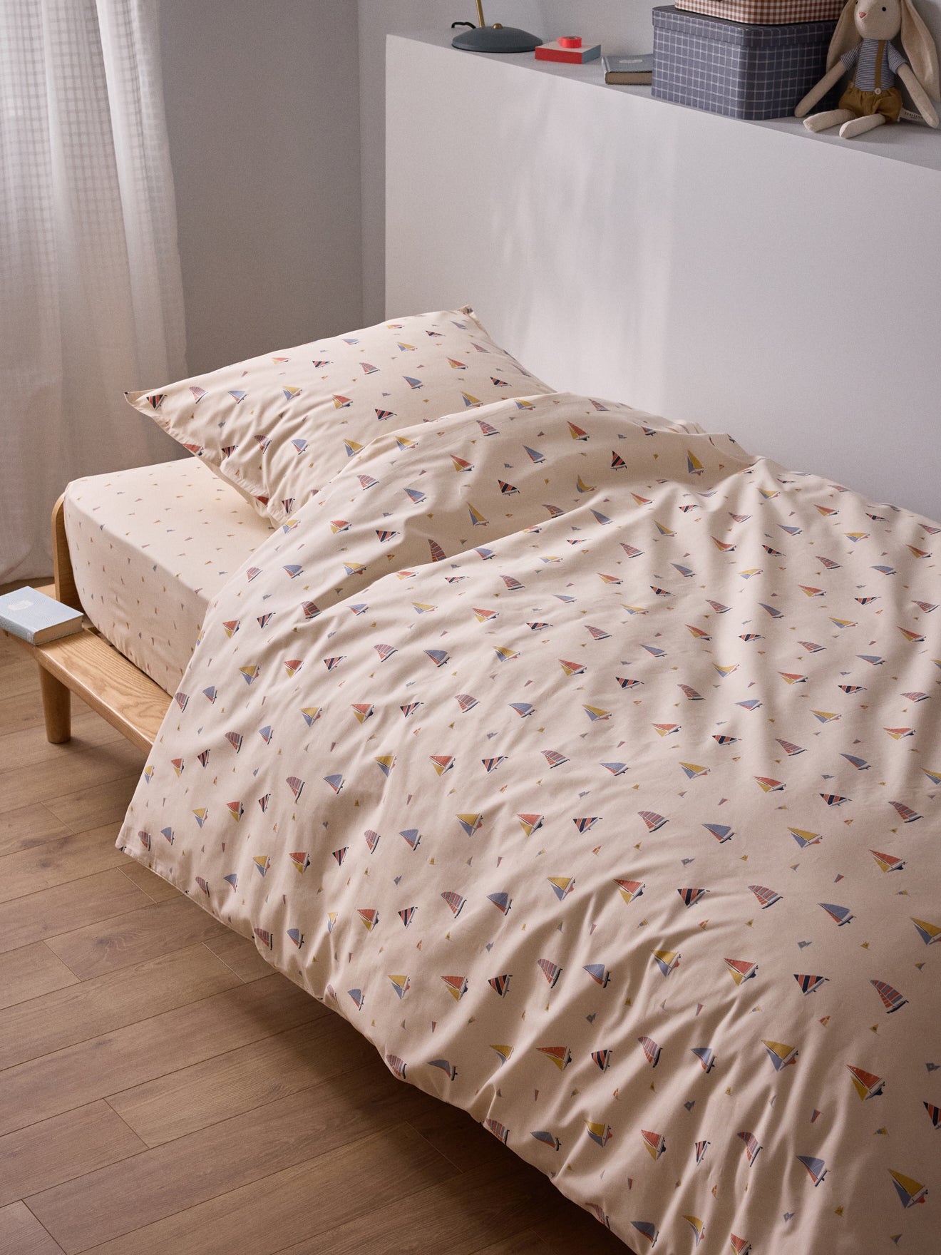 Housse de couette percale de coton "Matéo"