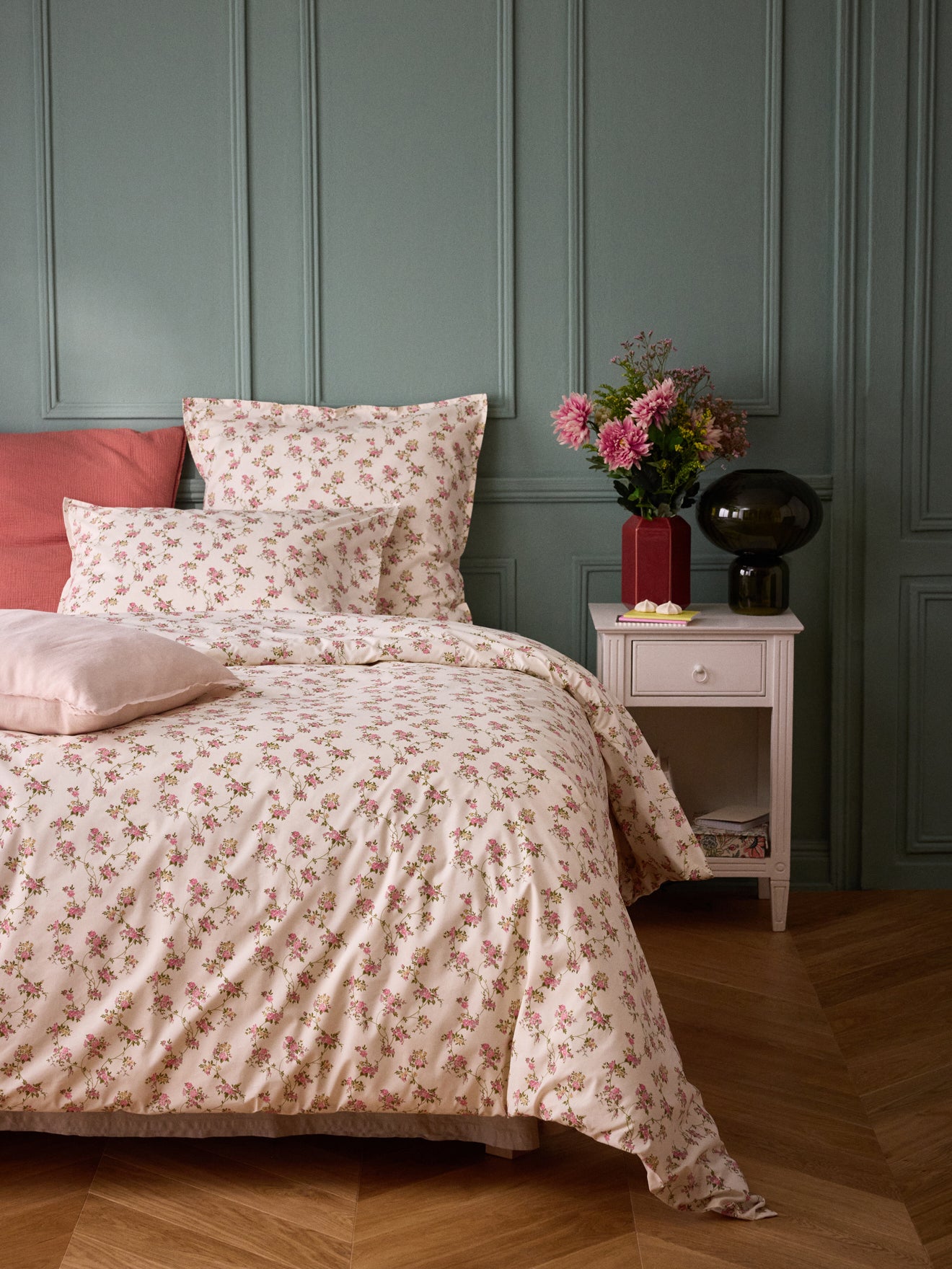 Housse de couette percale de coton "Margot"
