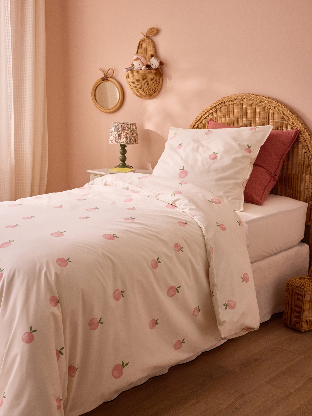 Housse de couette  percale de coton "Margareth"