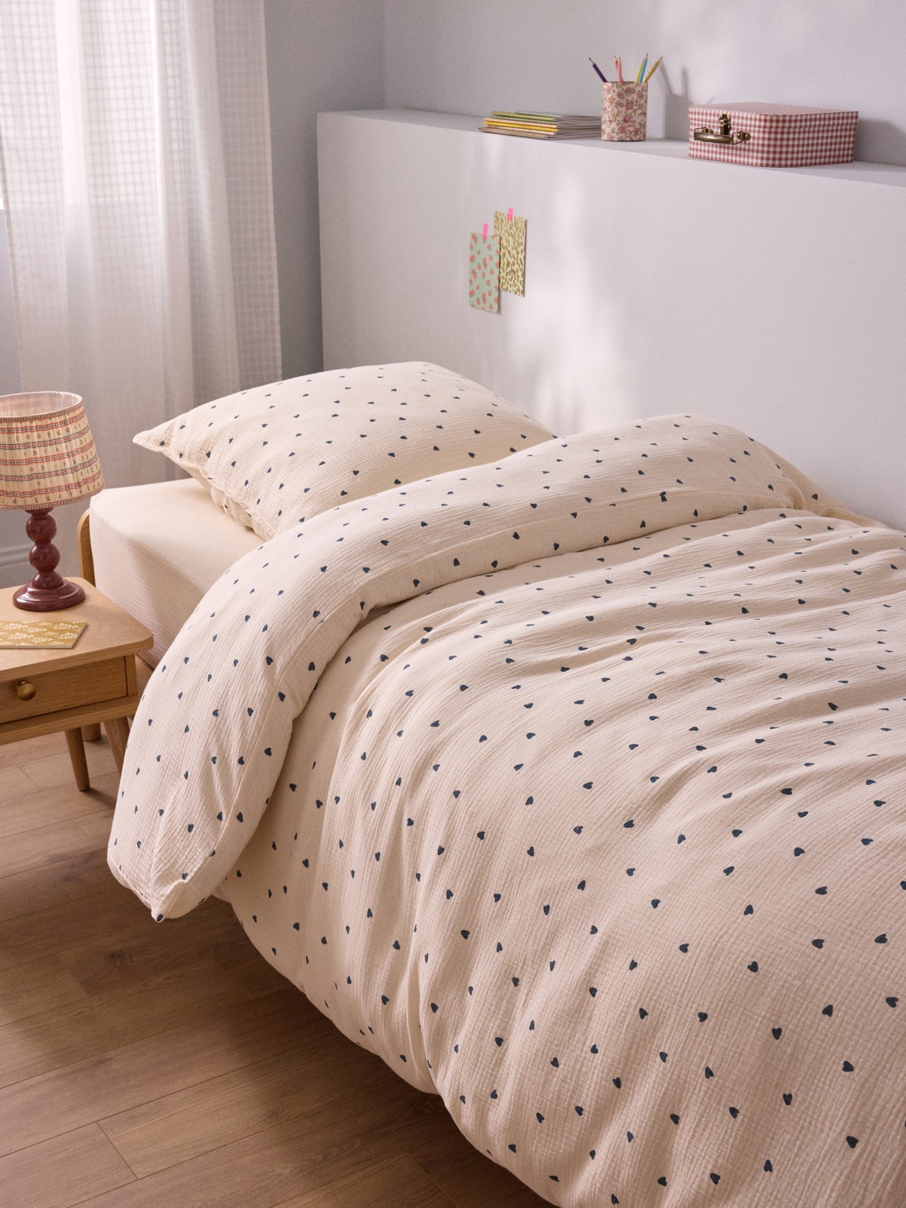 Housse de couette gaze de coton "Maude"