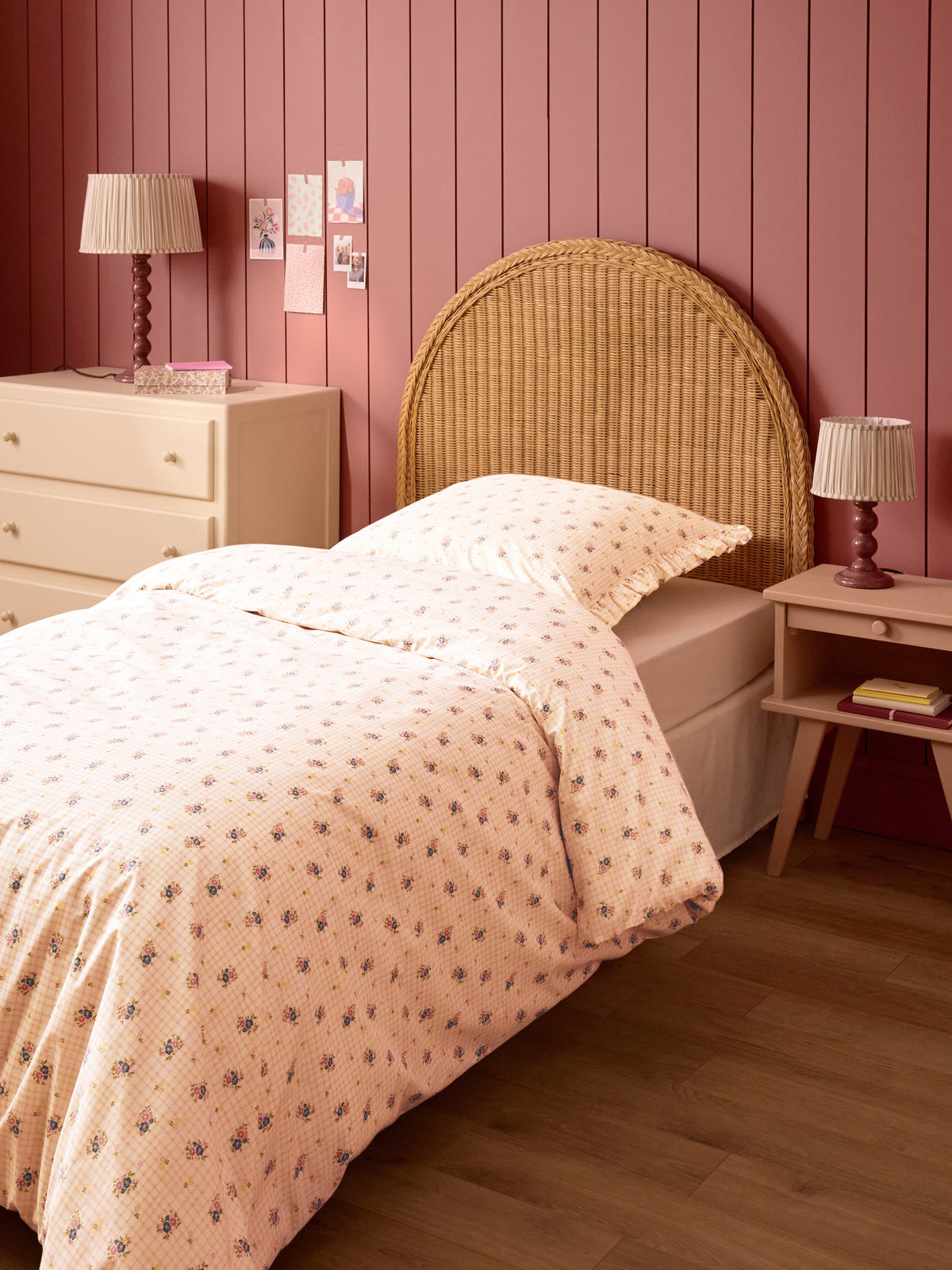 Housse de couette percale de coton "Lilou"