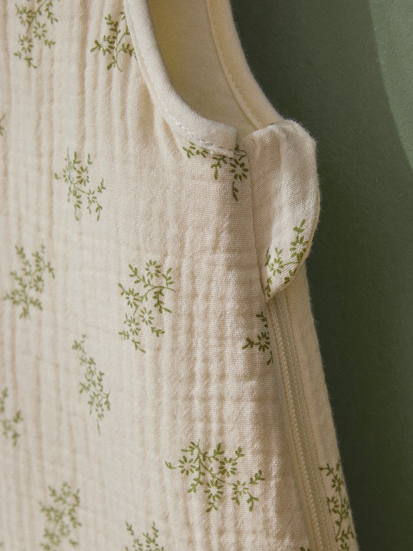 Gigoteuse col froufrou gaze de coton bio "Abby" - TOG 3