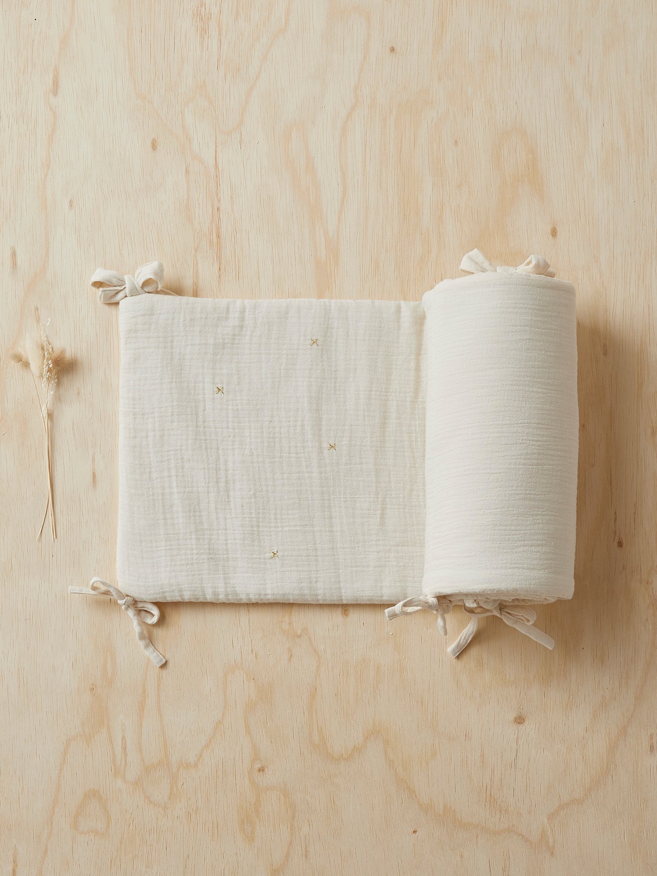 Tour de lit gaze de coton bio