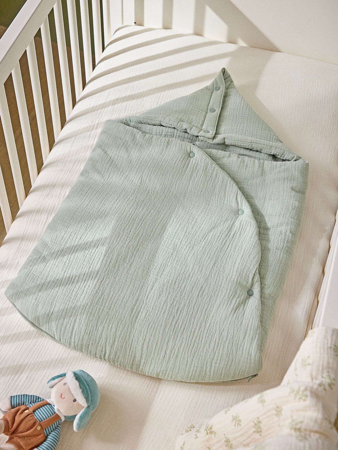 Nid d'ange en gaze de coton