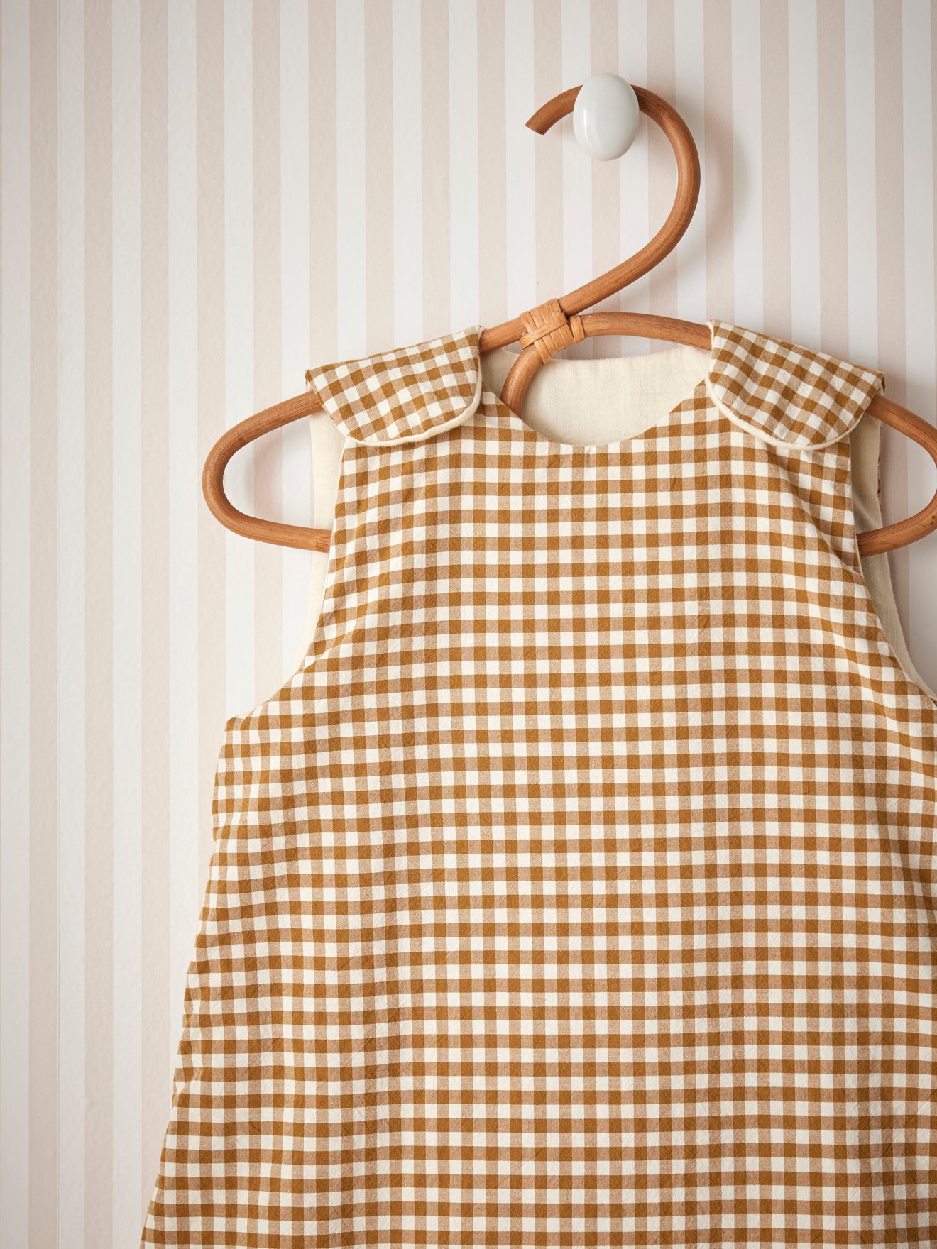 Gigoteuse vichy en percale de coton TOG 2