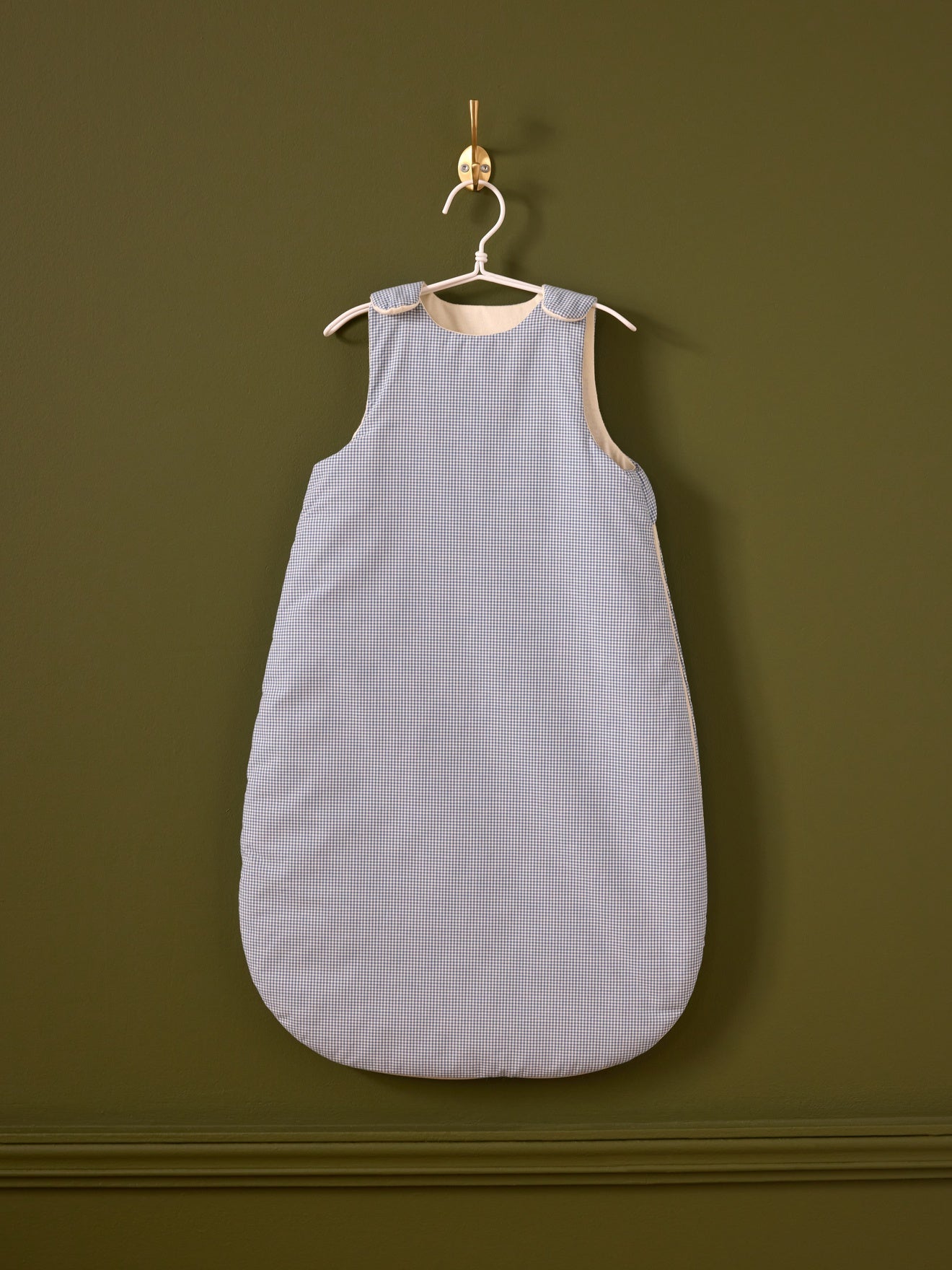 Gigoteuse vichy en percale de coton - TOG 3