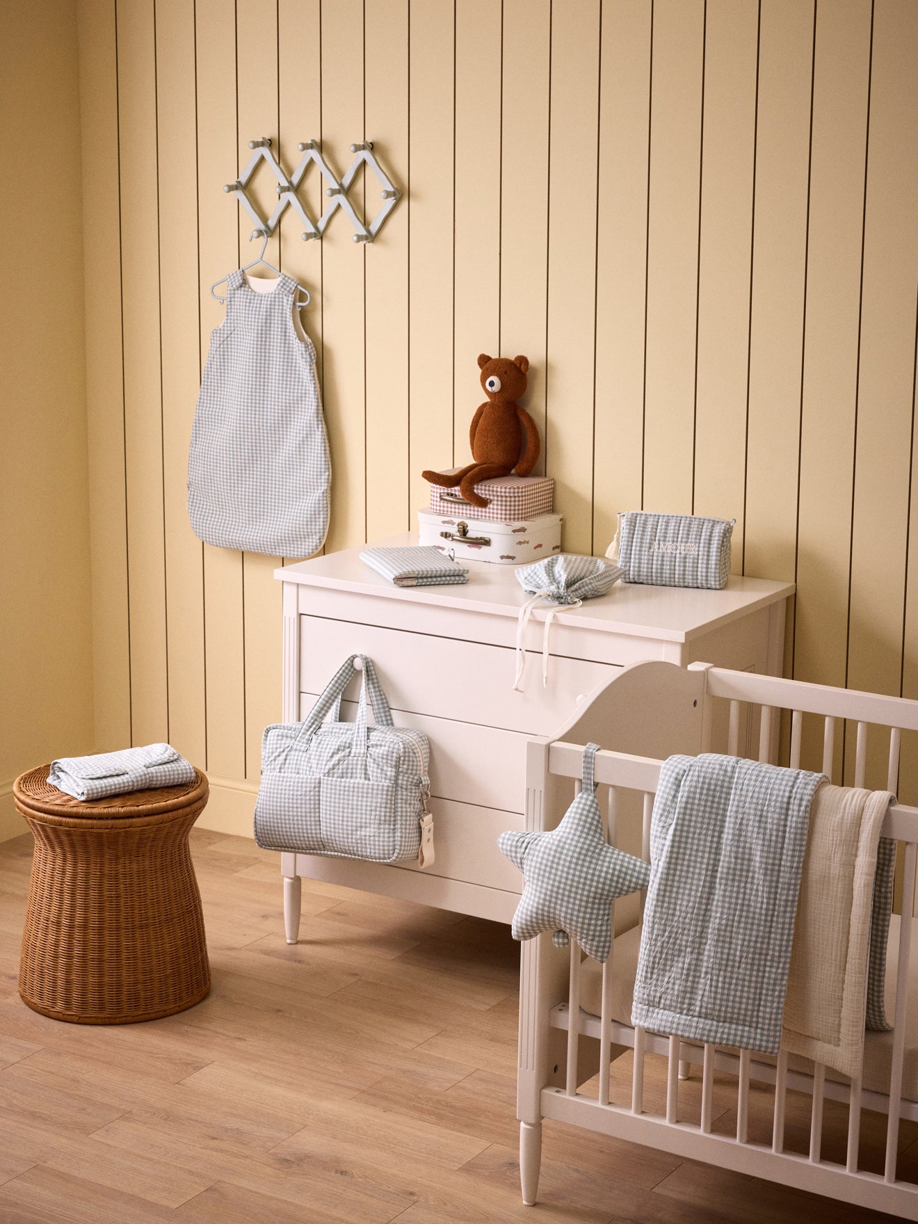 Petit boutis en gaze de coton