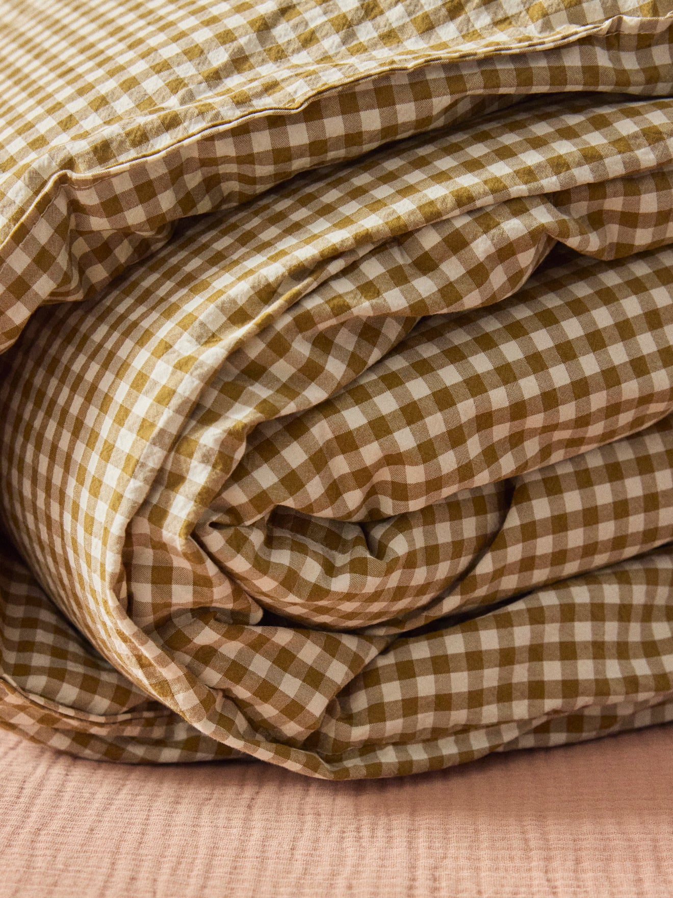 Boutis en coton - imprimé vichy