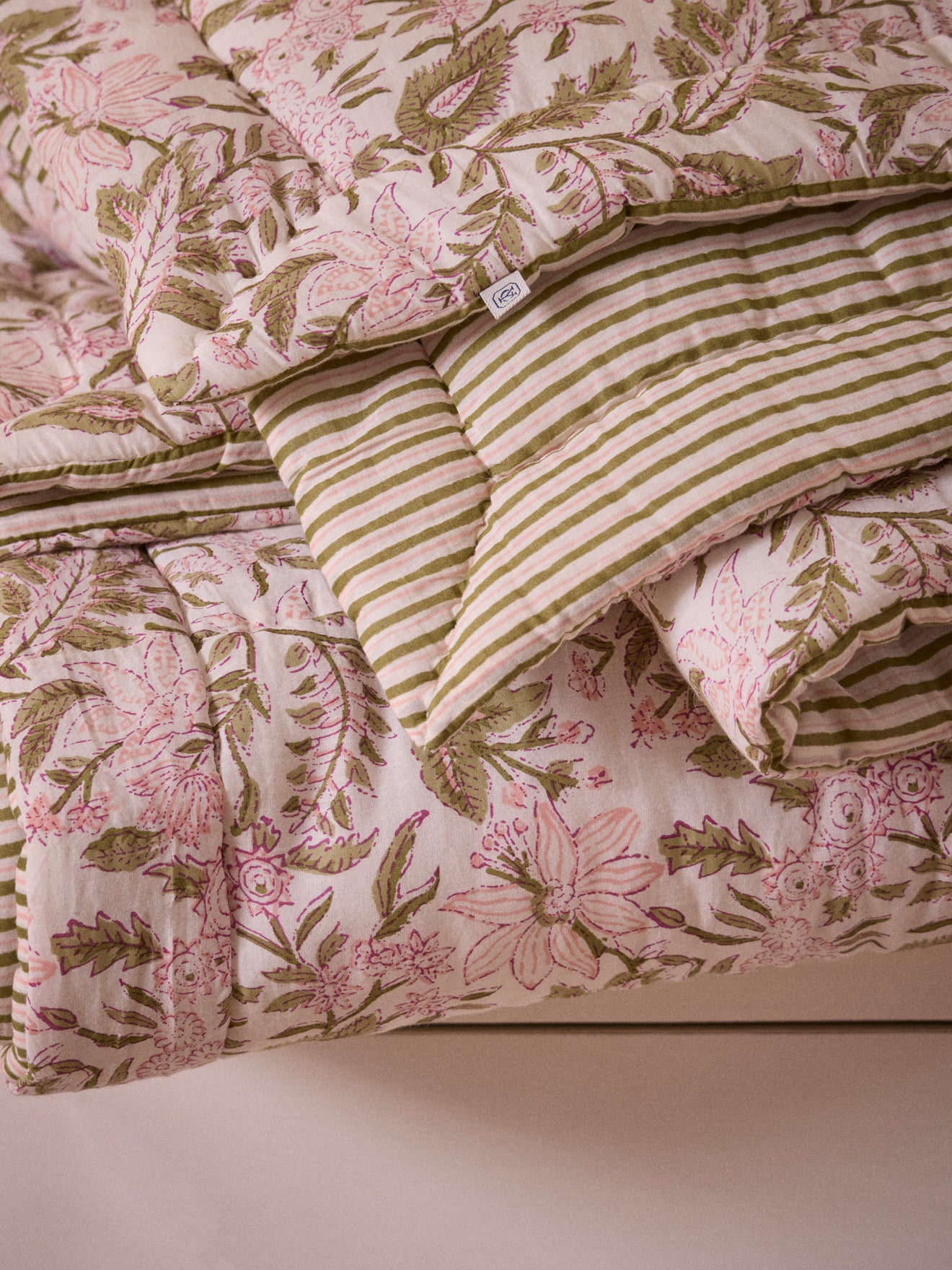 Boutis indien imprimé Pia