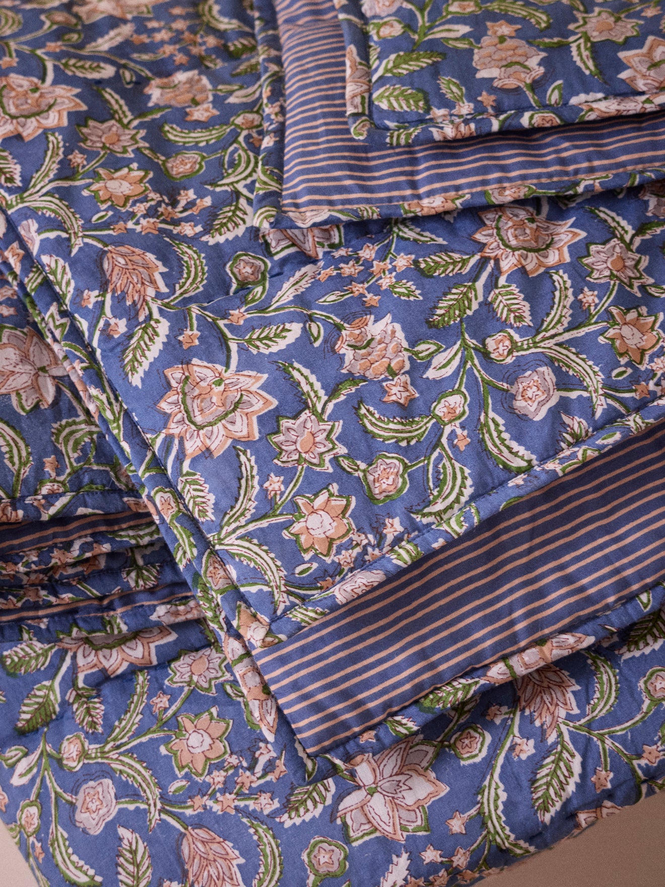 Boutis en coton imprimé indien Bella