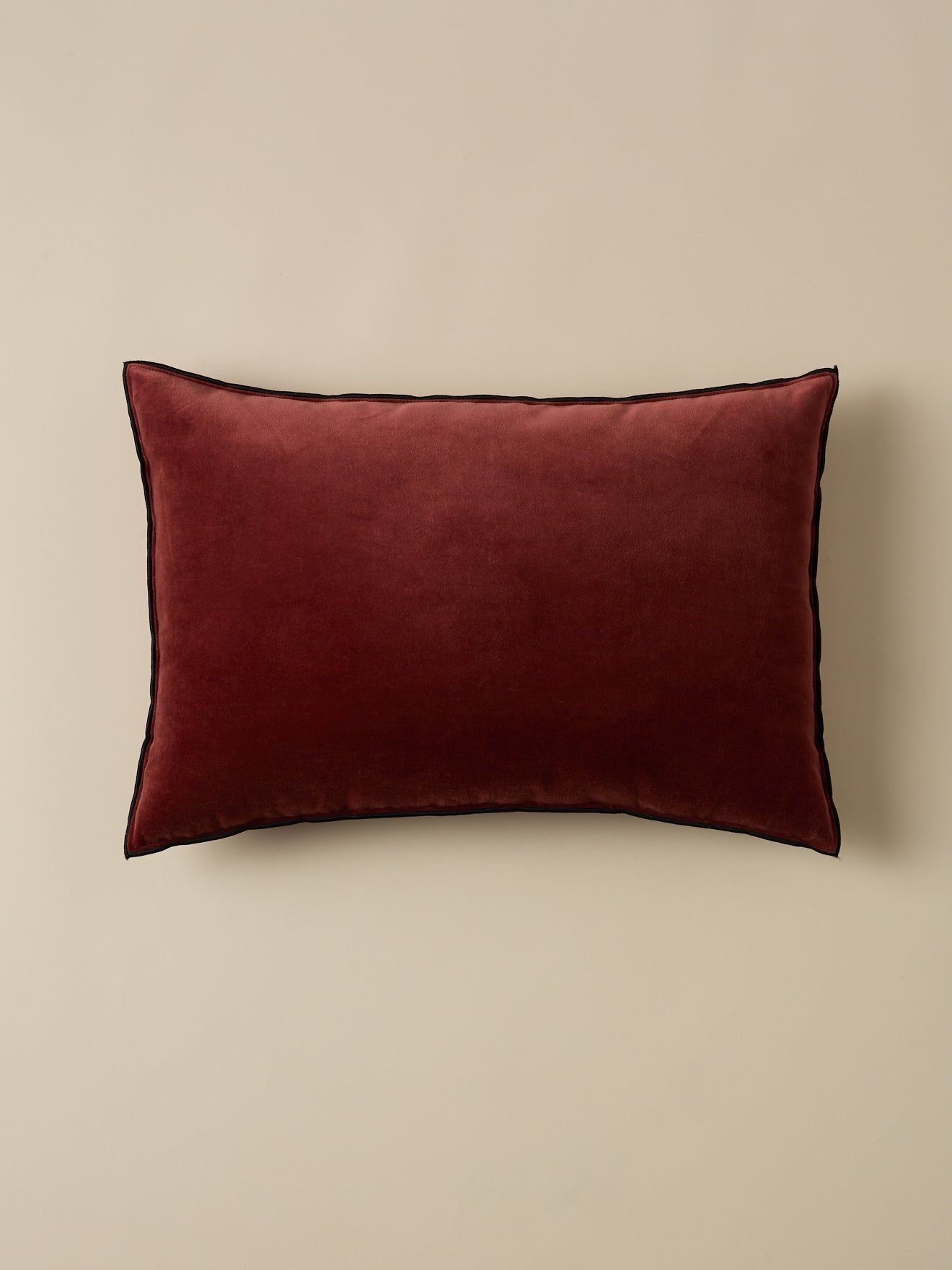 Housse de coussin en velours
