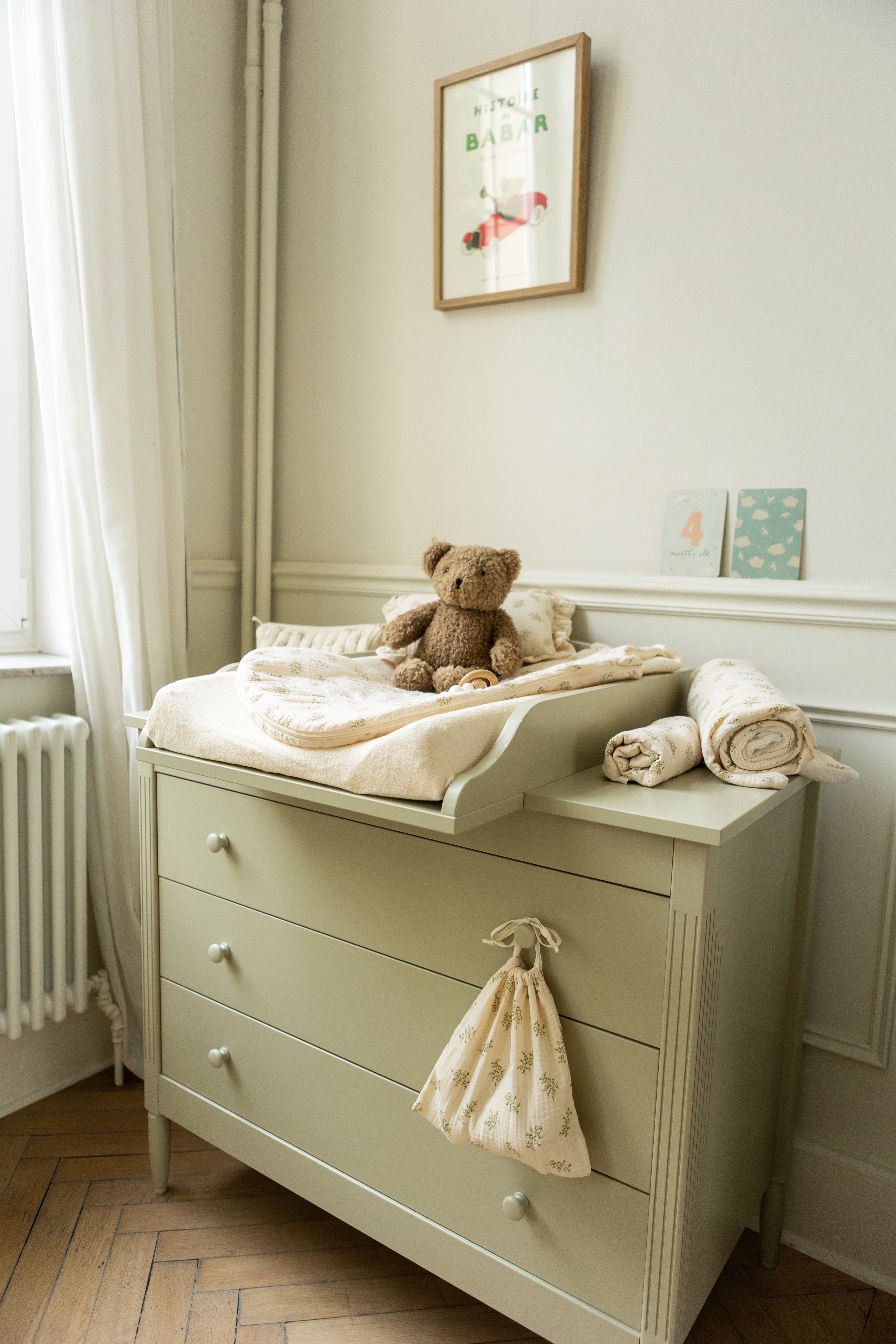 Socle à langer Léopold