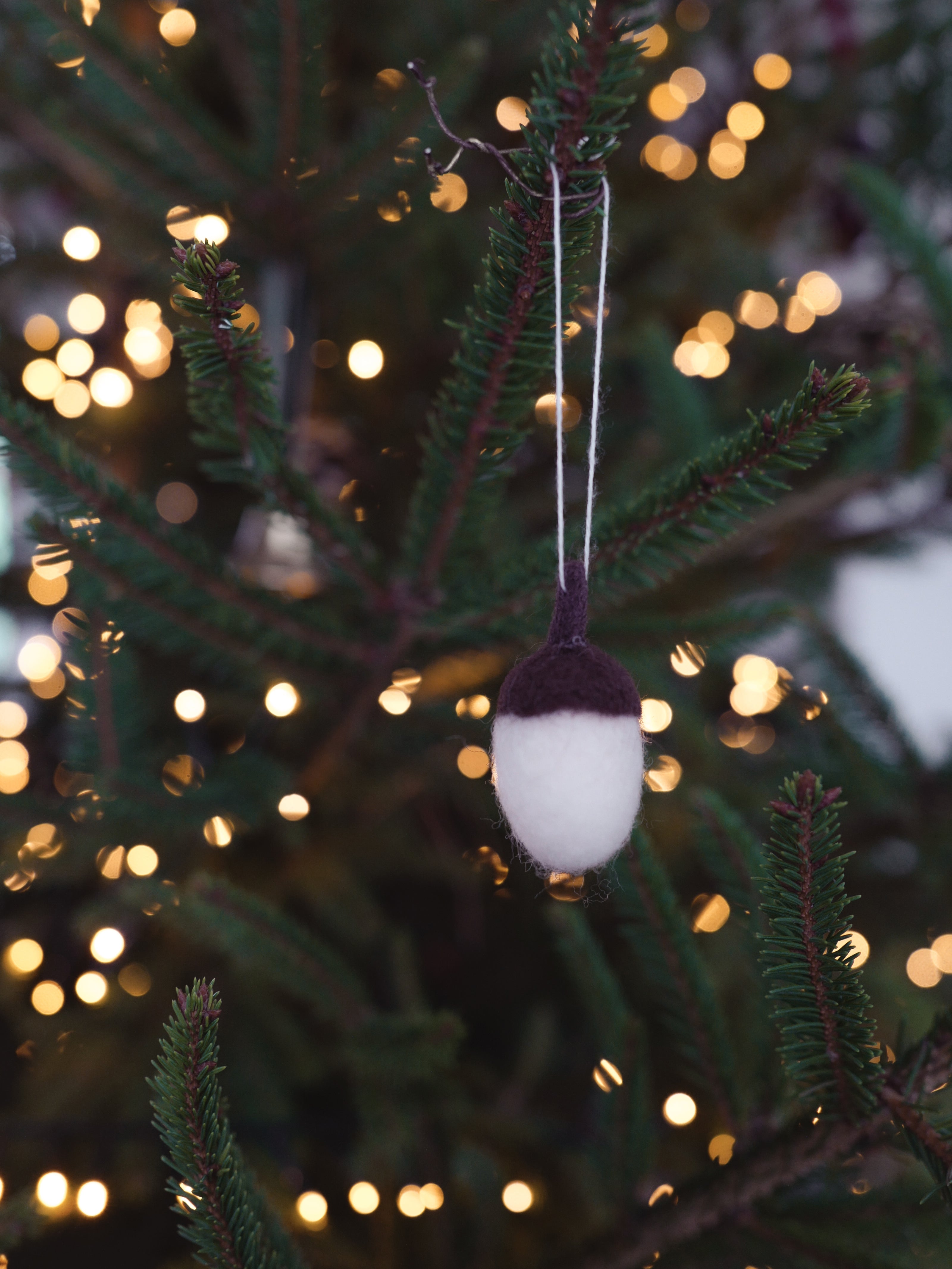 Gland à suspendre en feutrine - lot de 4