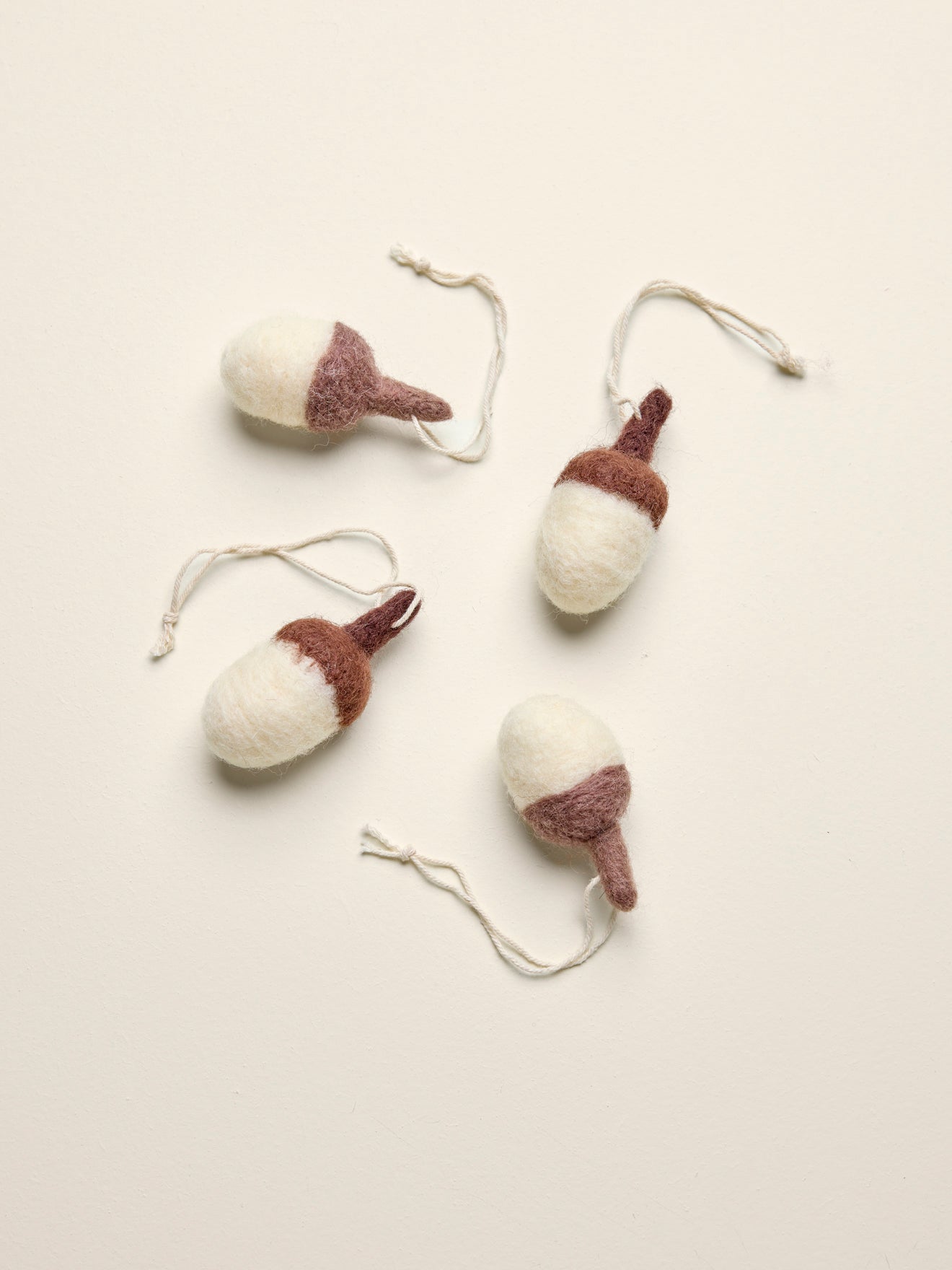 Gland à suspendre en feutrine - lot de 4