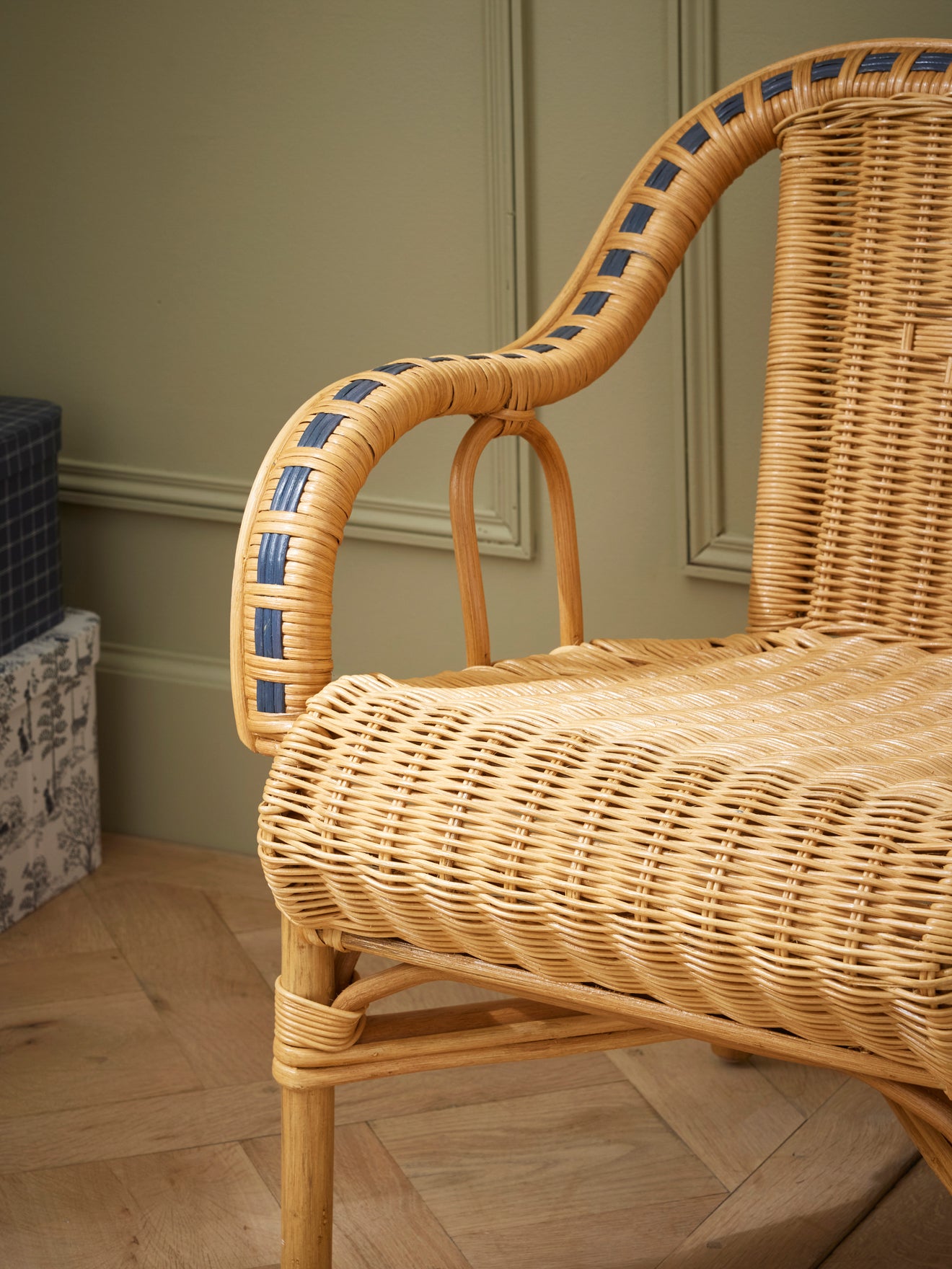 Fauteuil enfant en rotin Marceau