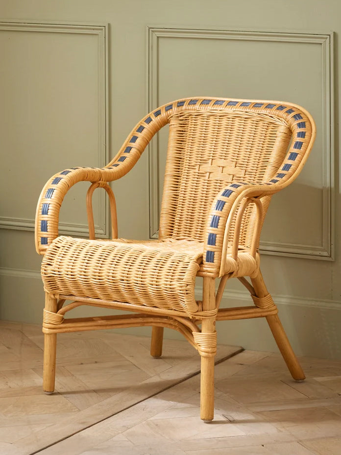 Fauteuil enfant en rotin Marceau