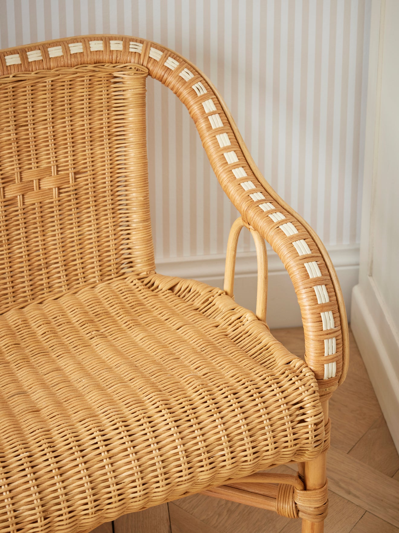 Banquette enfant en rotin Marceau