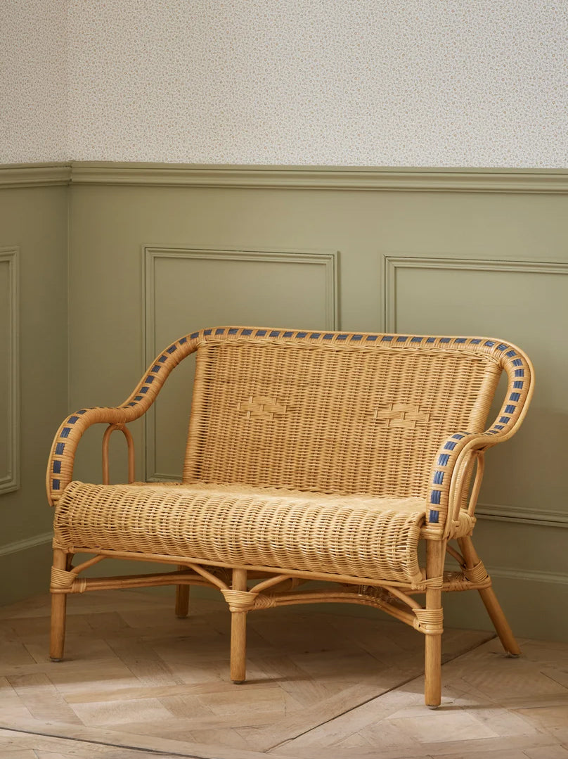 Banquette enfant en rotin Marceau