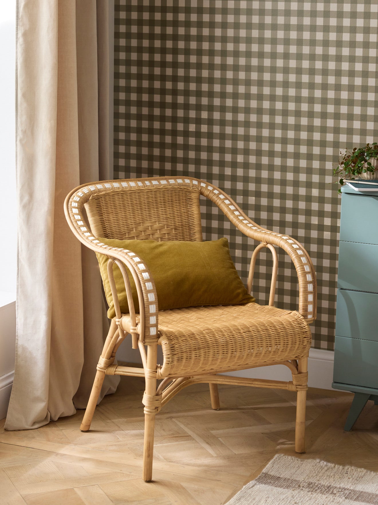 Fauteuil en rotin Marceau