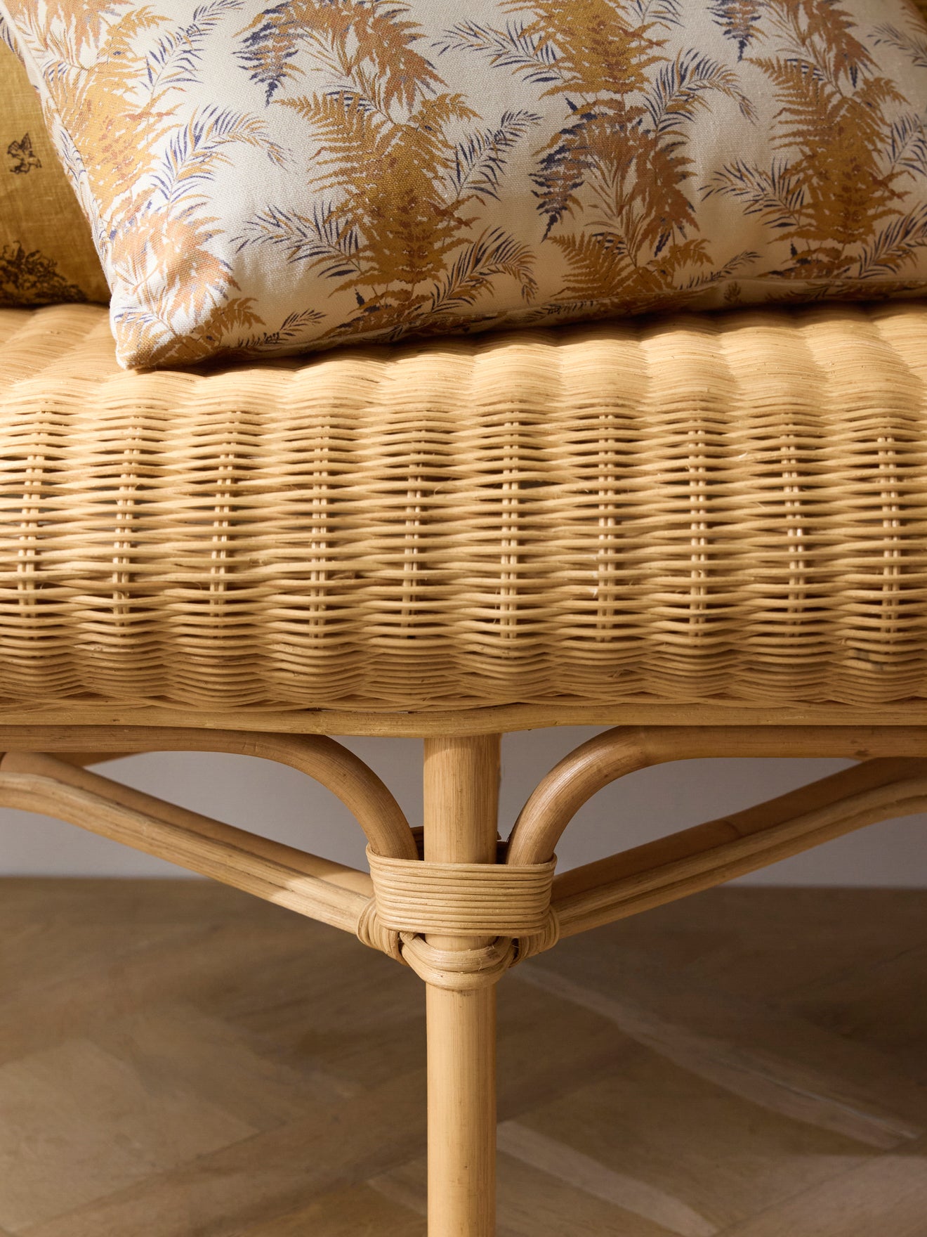 Banquette en rotin Marceau