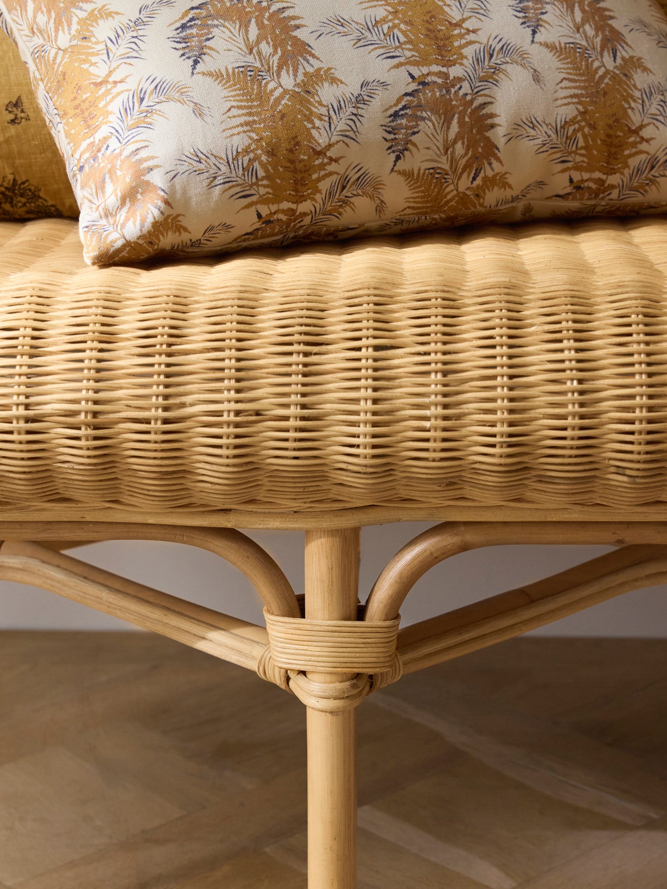 Banquette en rotin Marceau