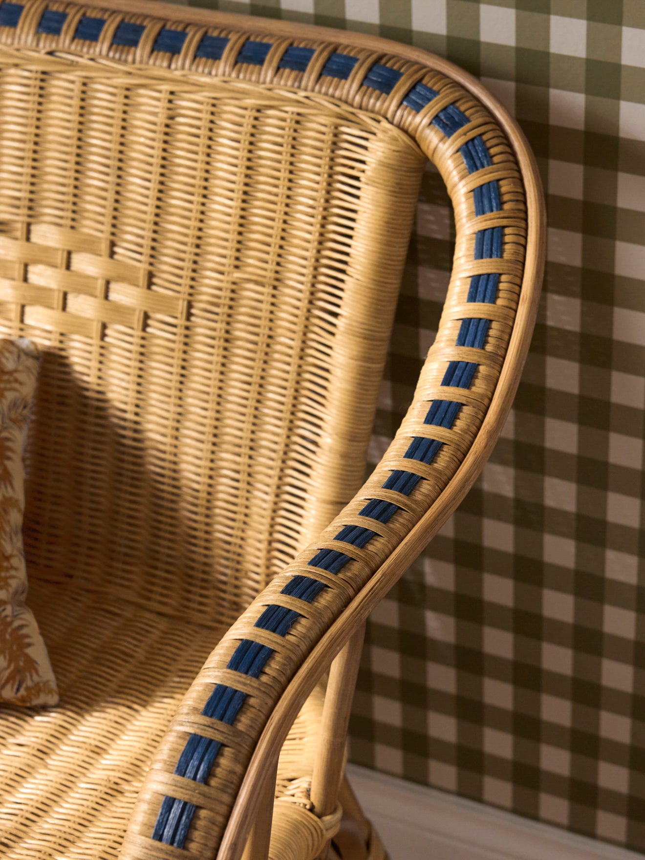 Banquette en rotin Marceau