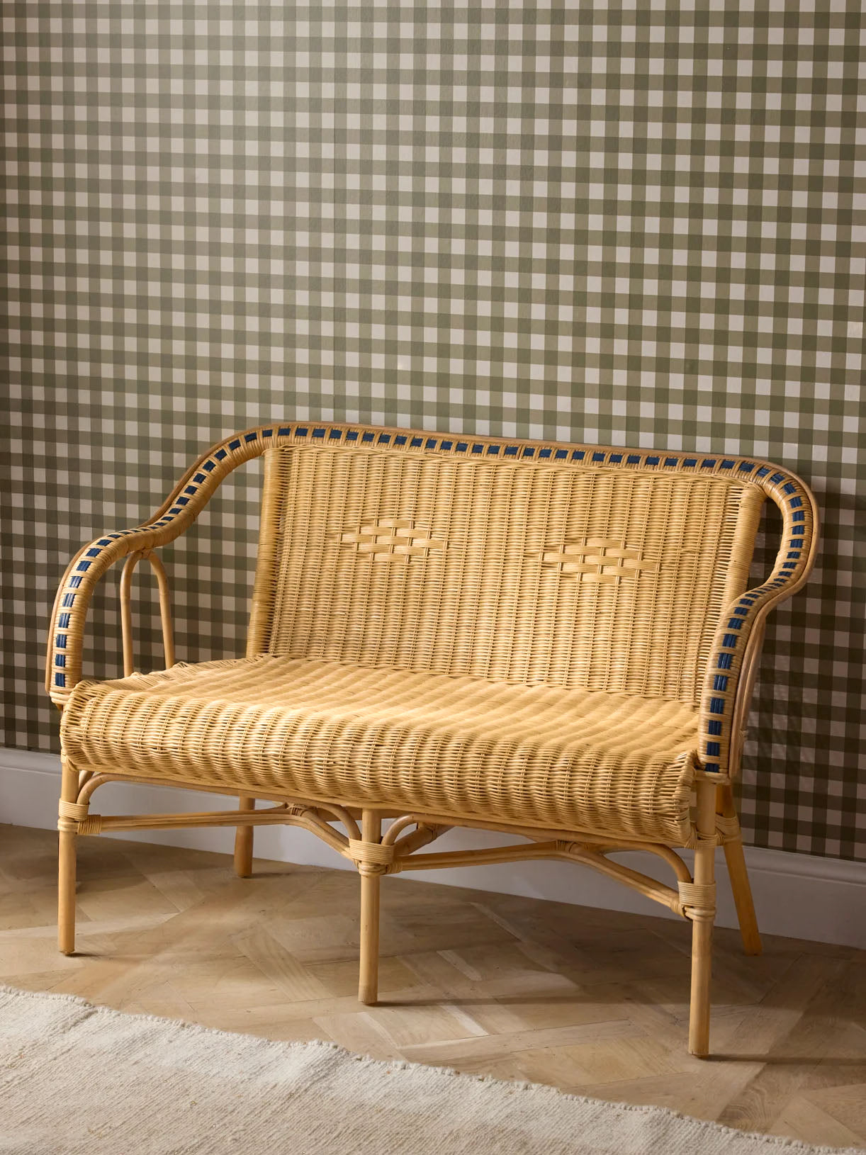 Banquette en rotin Marceau