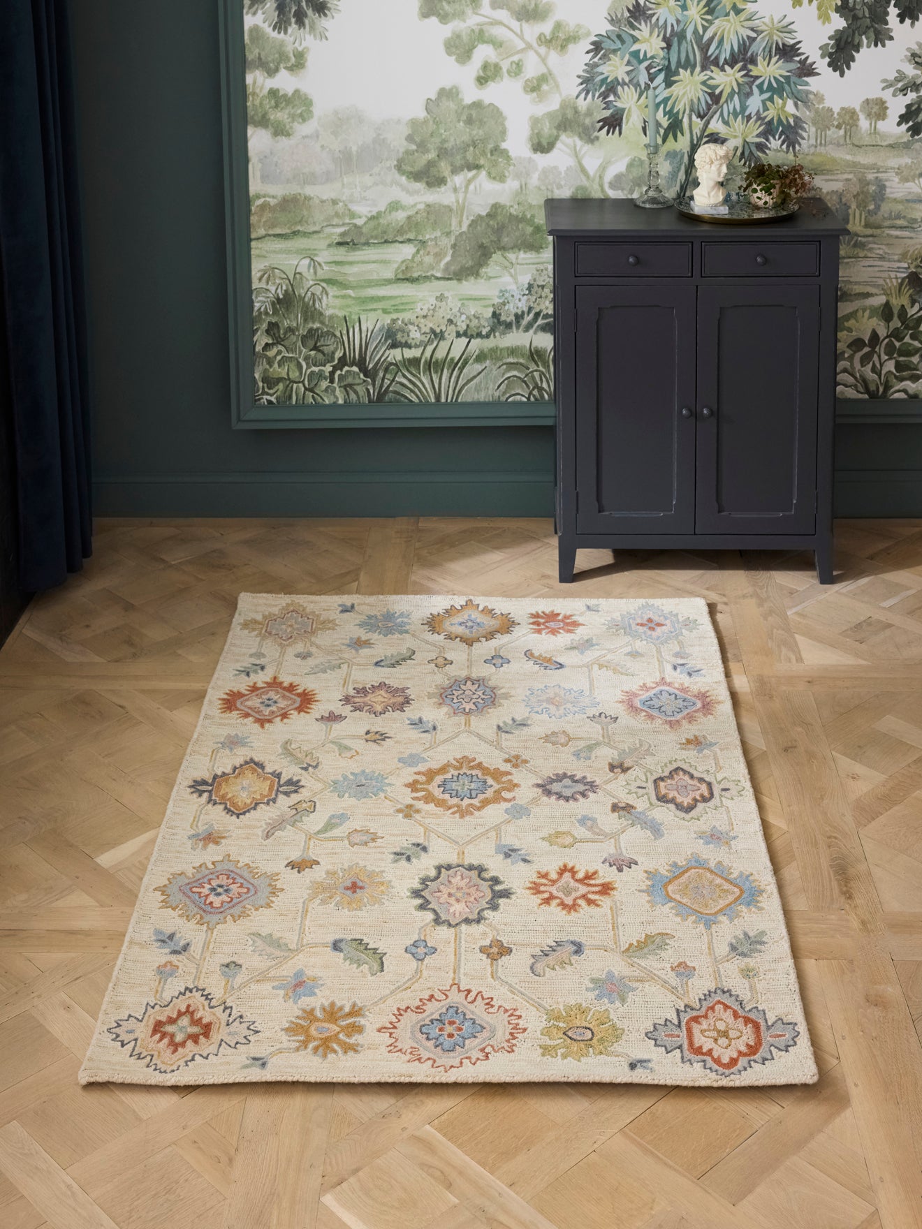 Tapis Hernestine en laine - grand modèle