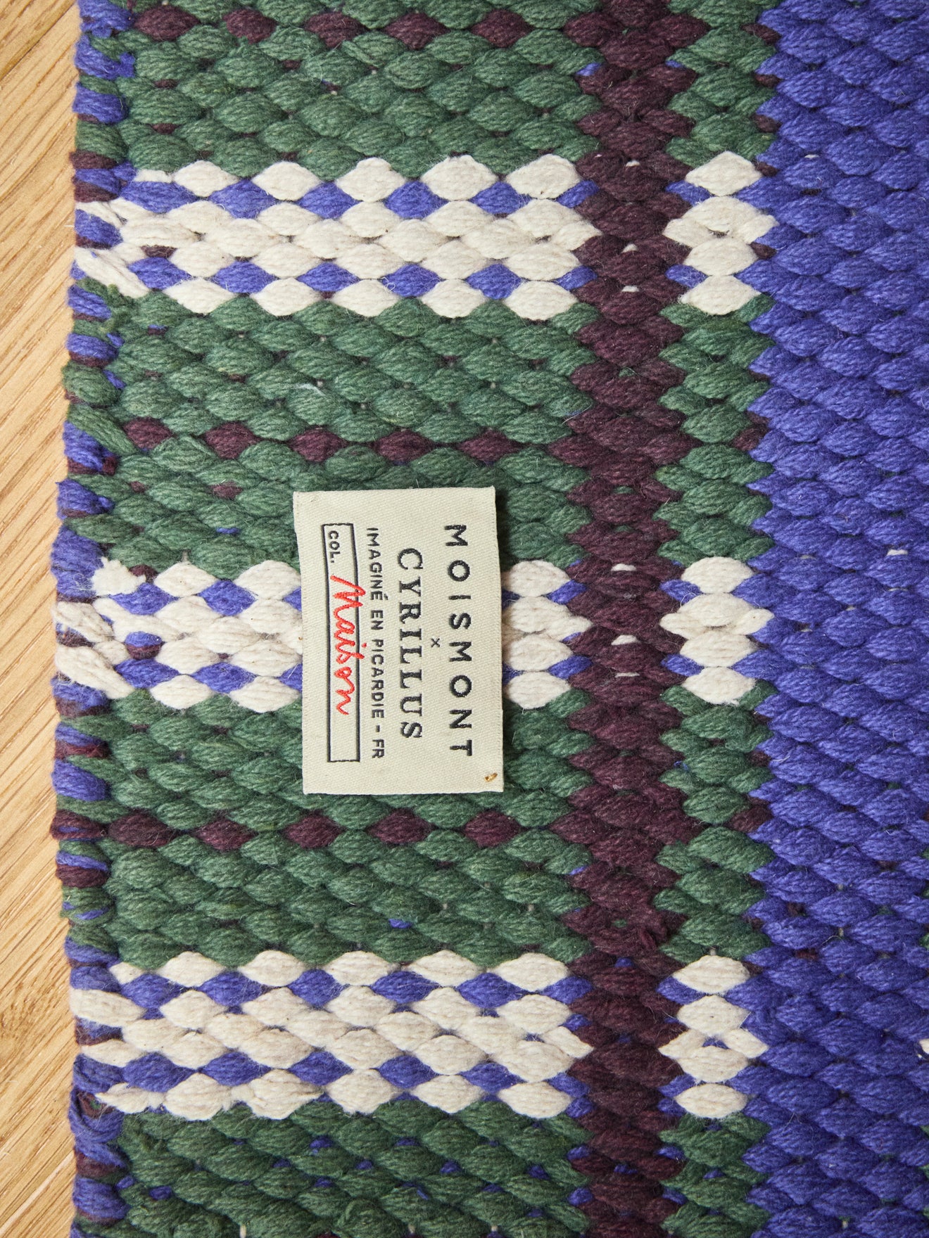 Tapis coton - Collaboration Moismont x Cyrillus