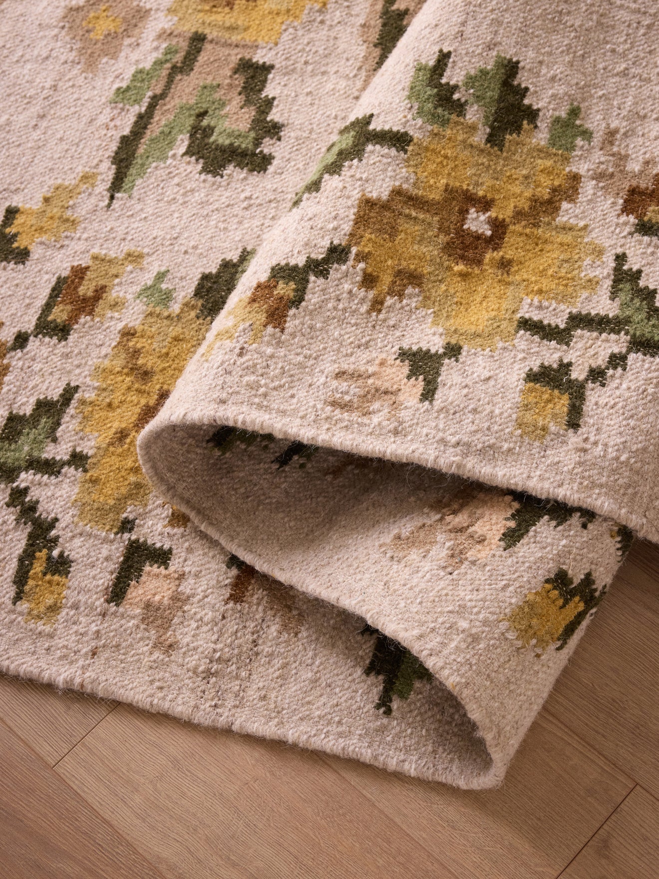 Tapis Juliette en pure laine - Grand modèle