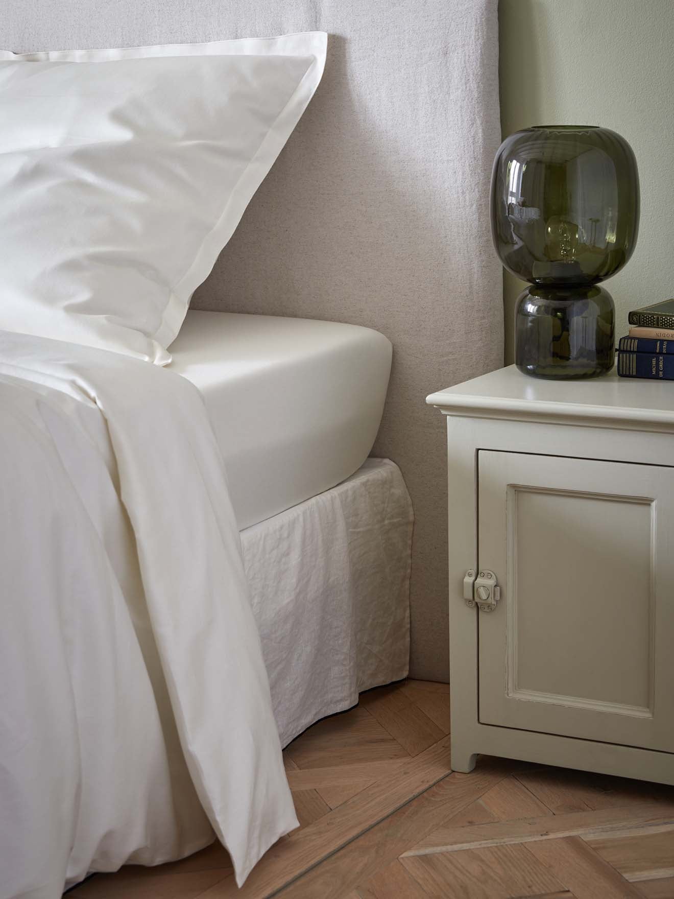 Lampe Louise en verre teinté