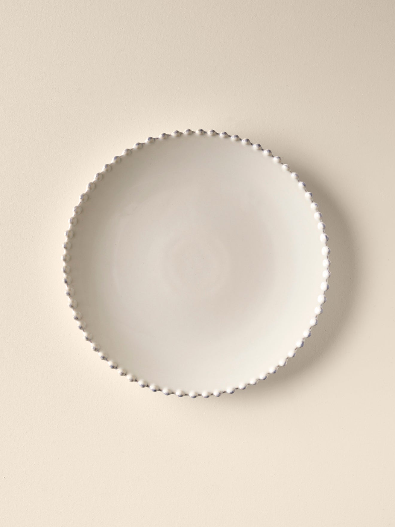 Assiette plate "Perle" par lot de 6 - Collection Costa Nova